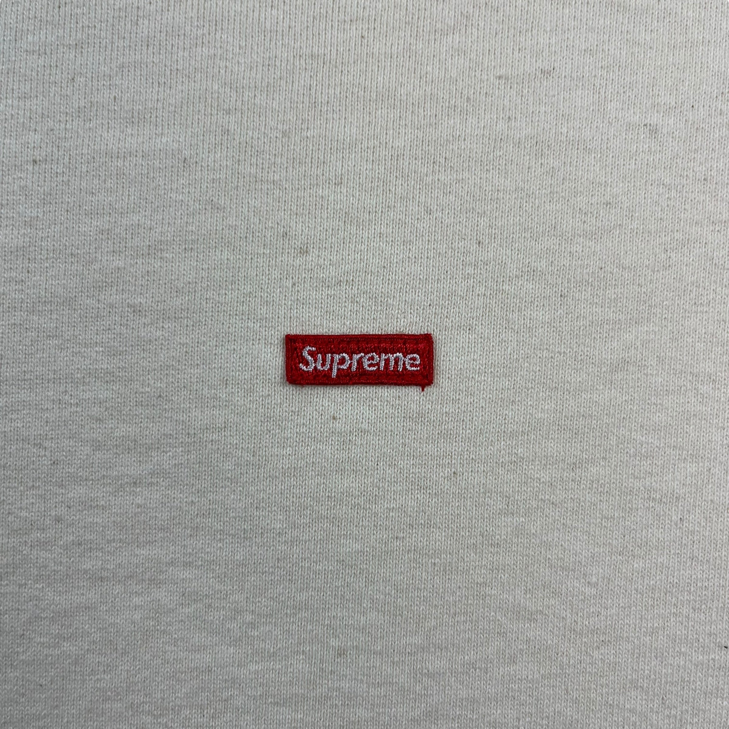 Supreme Small Box Crewneck White