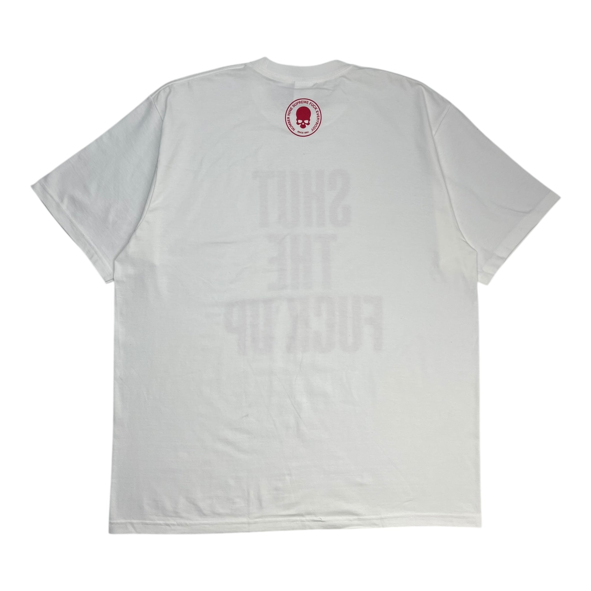 Supreme Number (N)ine Shut Up Tee White