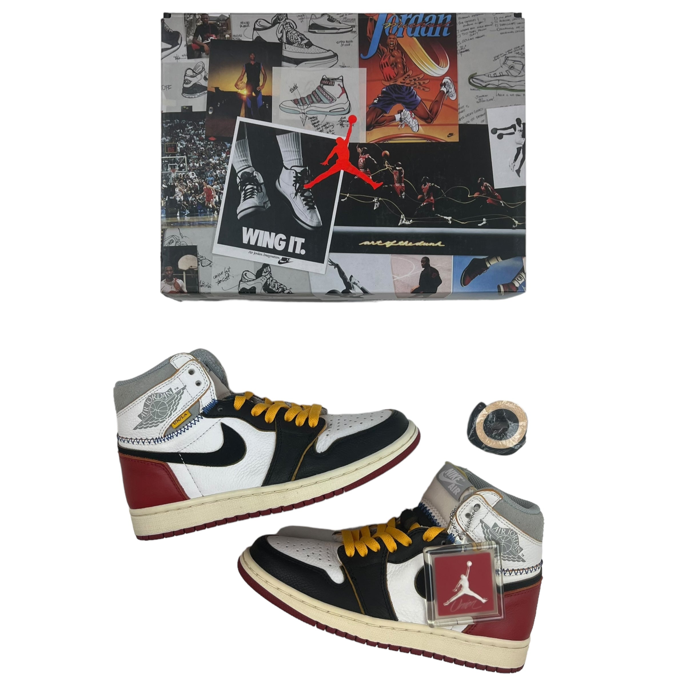 Air Jordan 1 High LA Union Black Toe (Used)