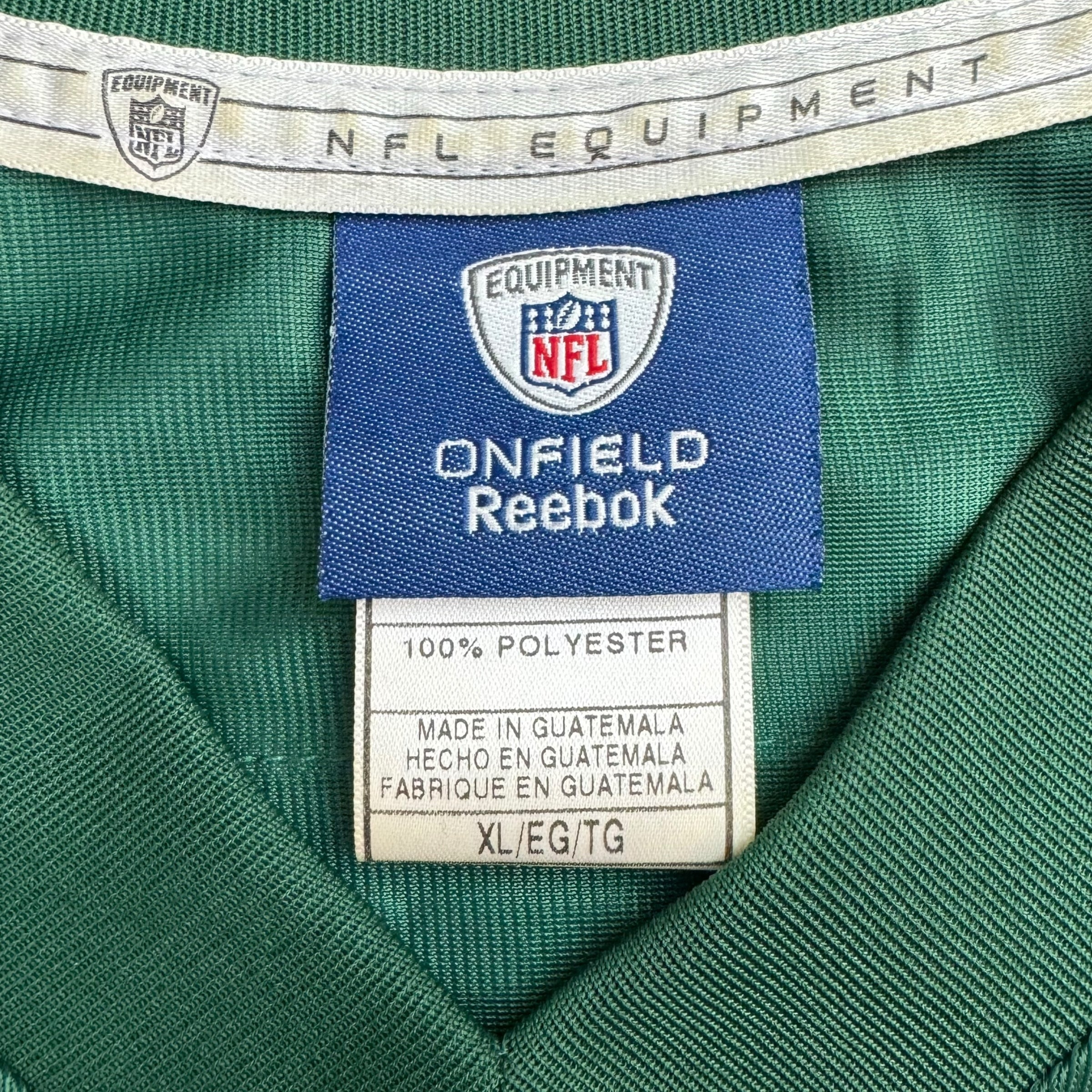 Vintage Reebok New York Jets Mark Sanchez Jersey Green