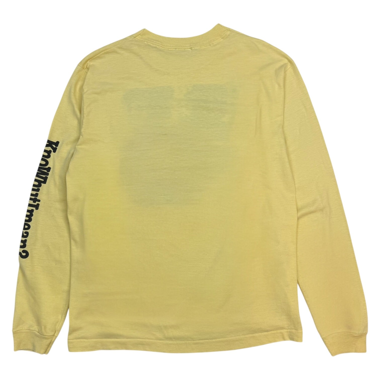 1985 Ernest P Worrell ‘KnowhutImean?’ L/S Tee Yellow