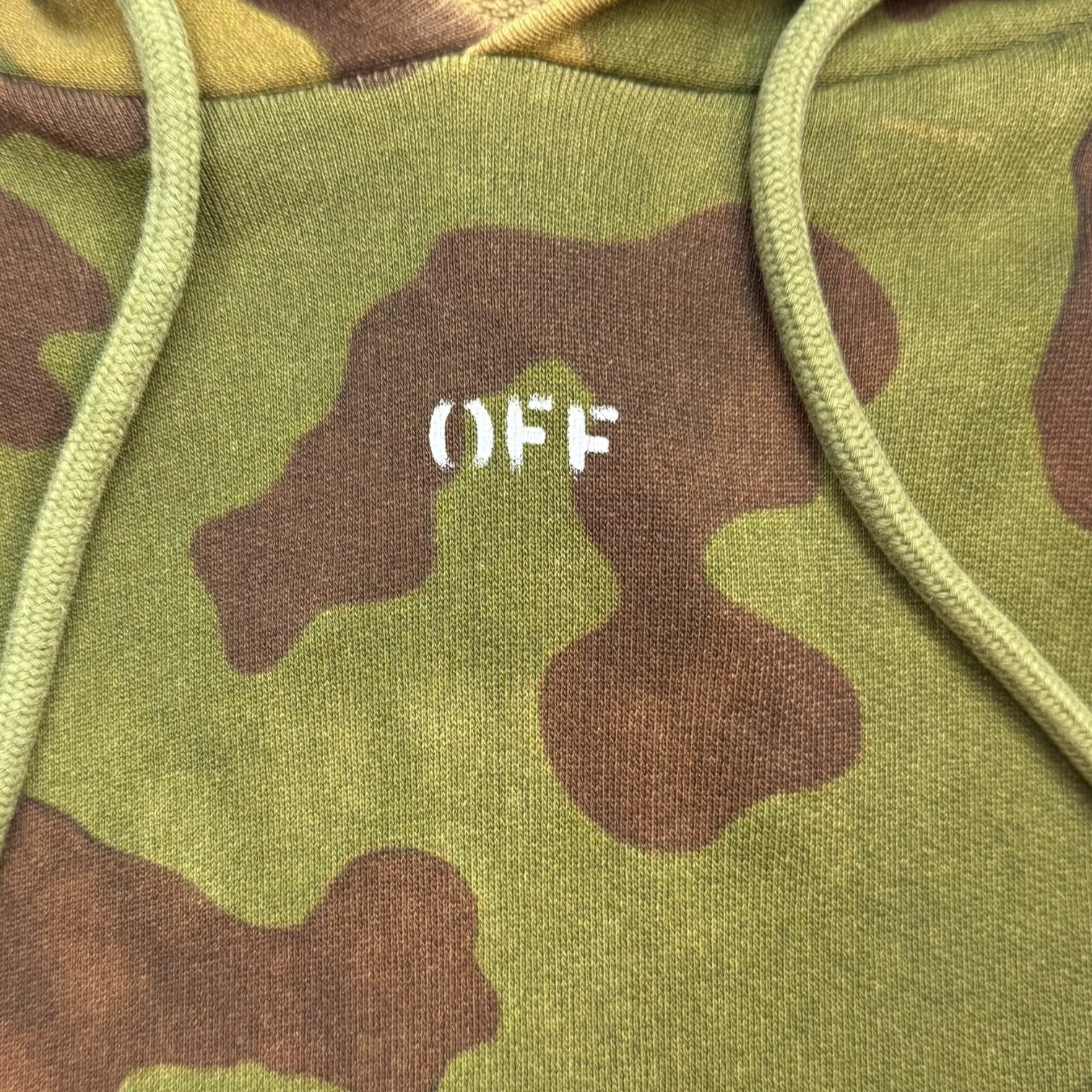 Off-White Seeing Things Hoodie Camo