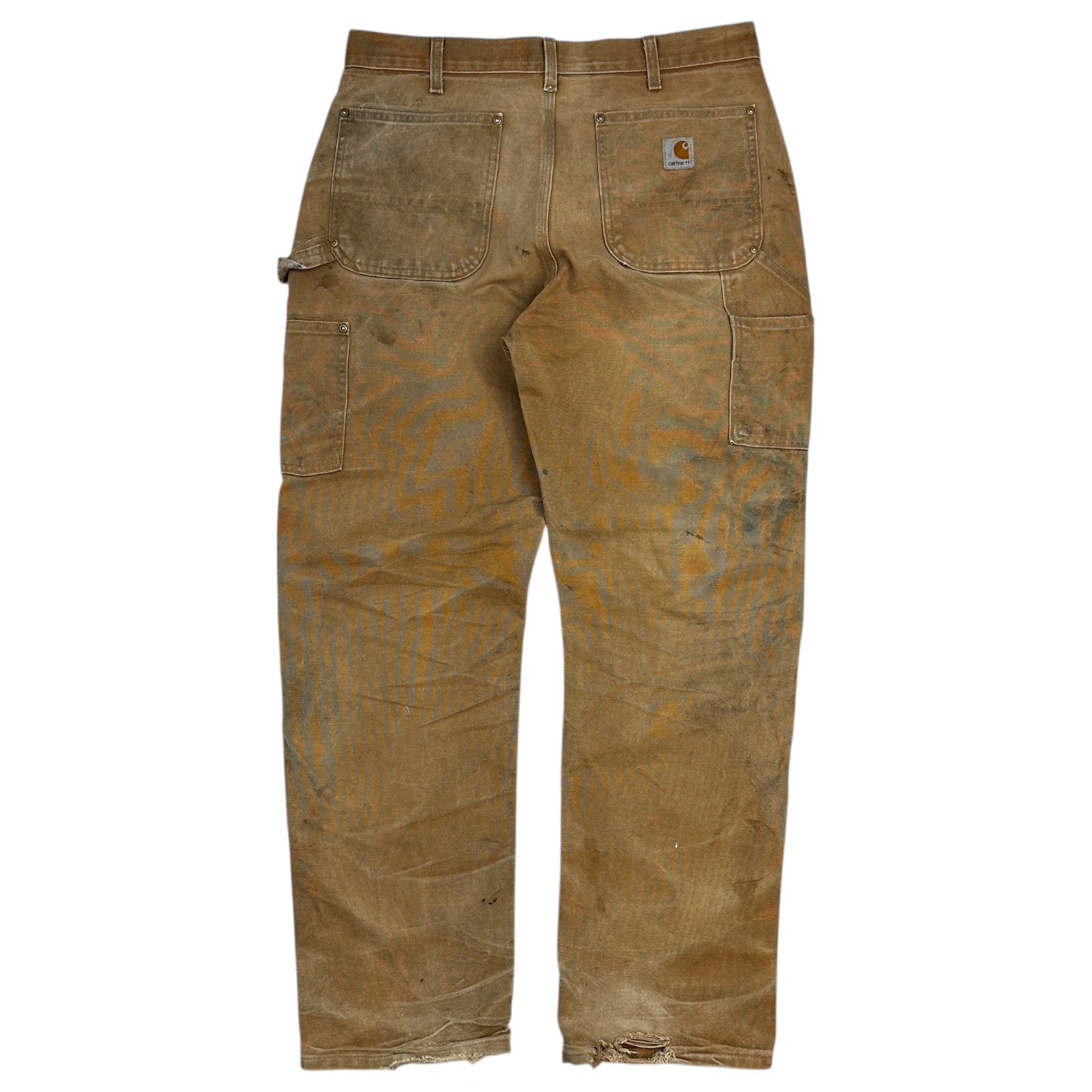Vintage Carhartt Double Knee Cargo Pants Tan