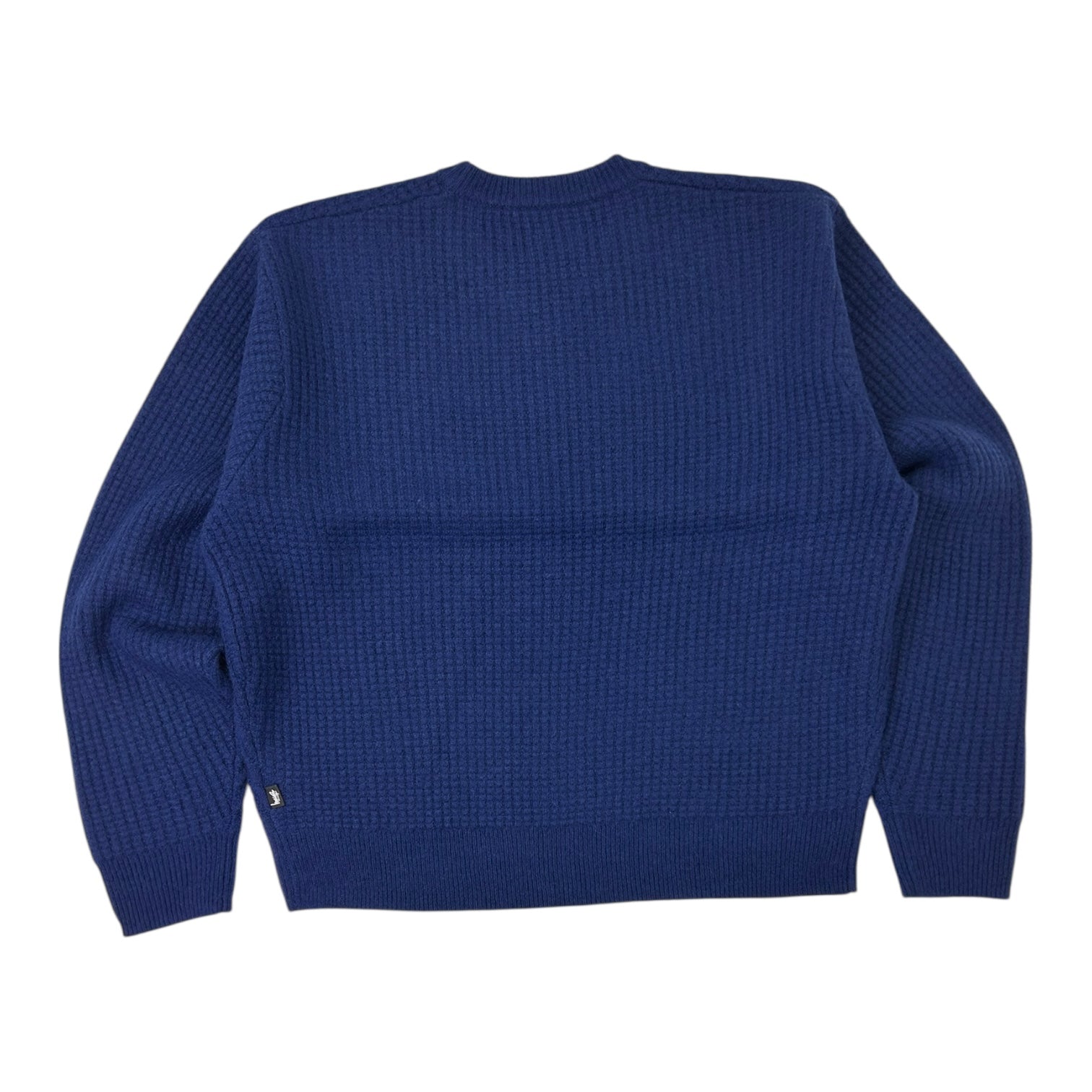 Stussy Waffle Cashmere Sweater Navy