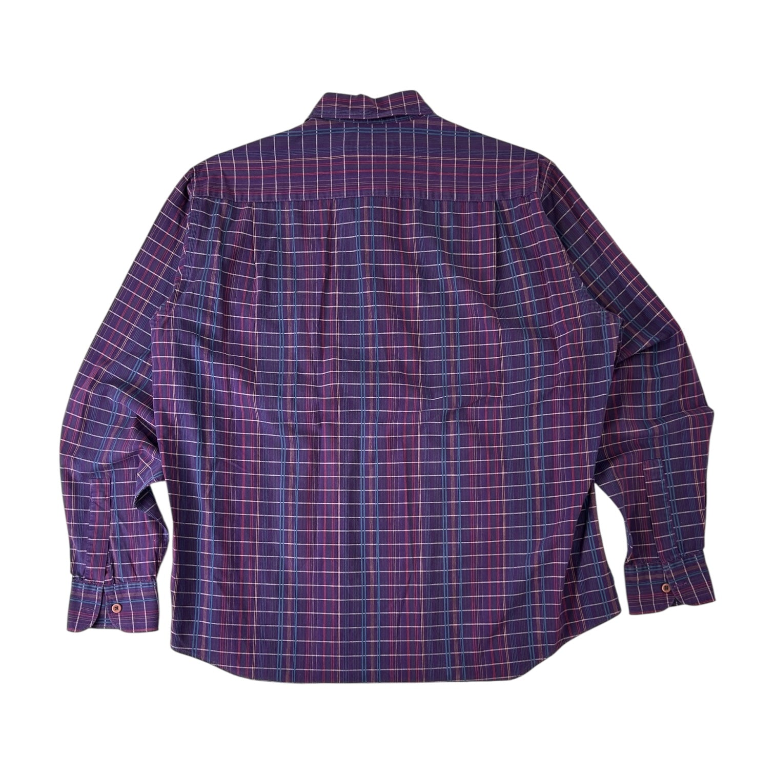 Vintage YSL Long Sleeve Dress Shirt Purple