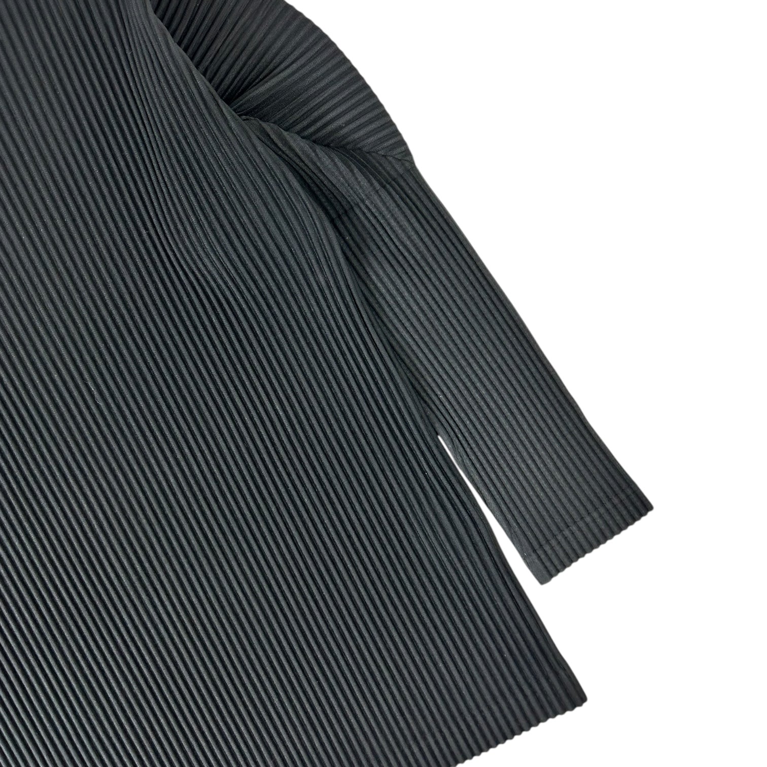 Issey Miyake Homme Plissé Pleated Longsleeve Shirt