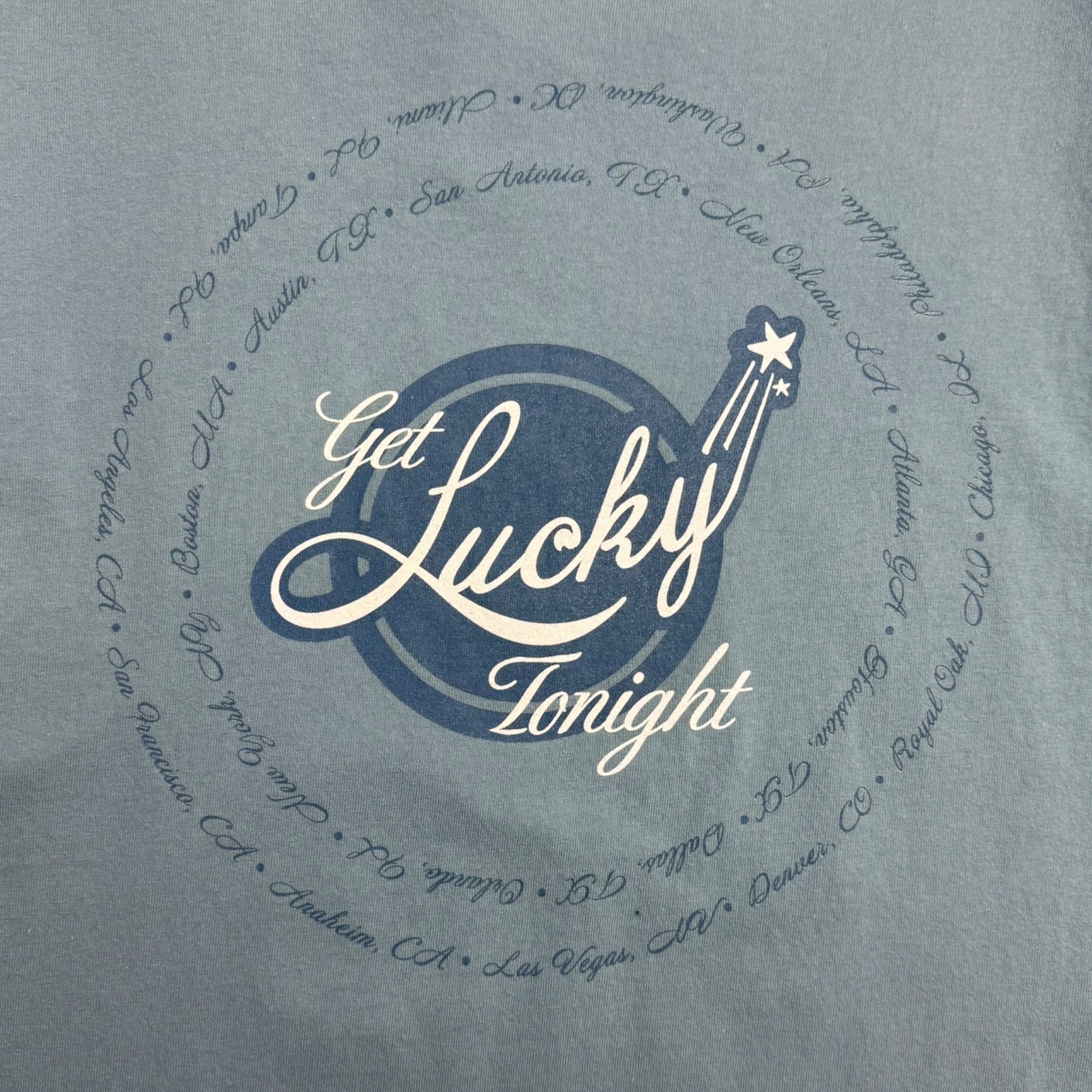 2004 Melissa Ethridge Get Lucky Tonight Tour T-Shirt