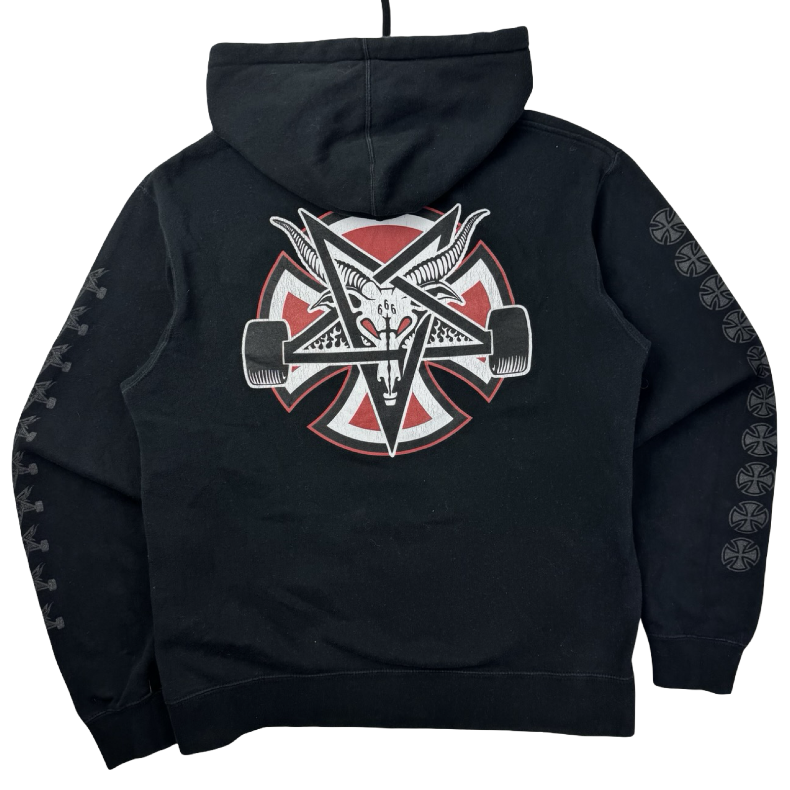 Y2K Independent x Thrasher Lightweight Pentagram Hoodie