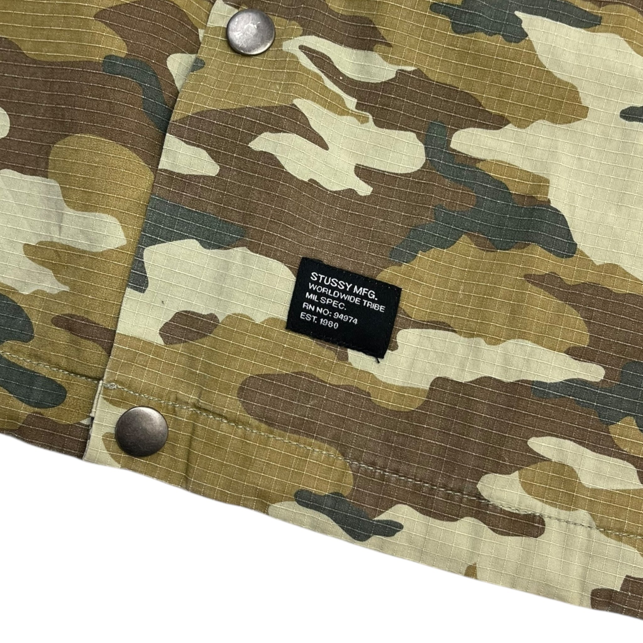 Stussy Camo Coach Jacket