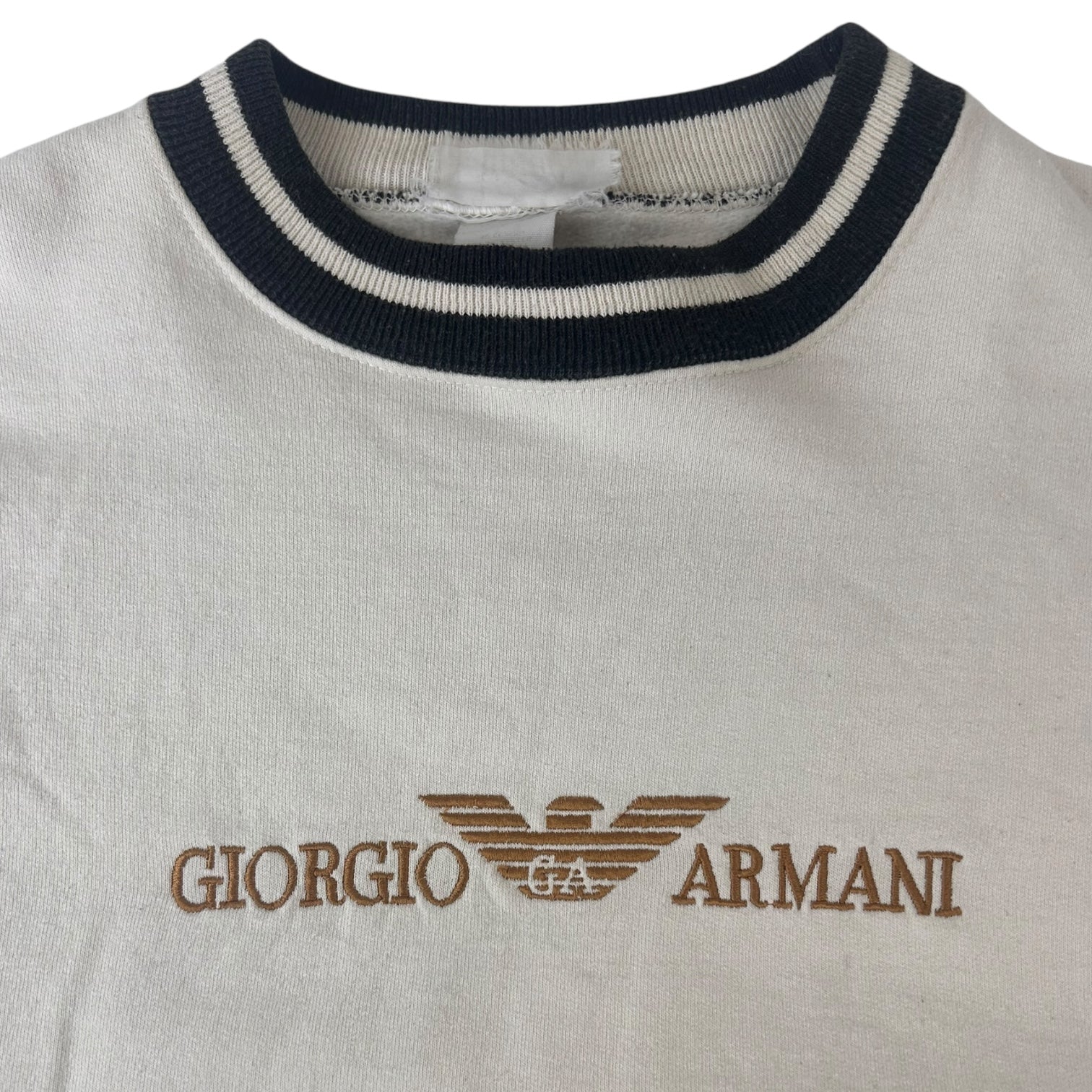 Vintage Giorgio Armani Crewneck White