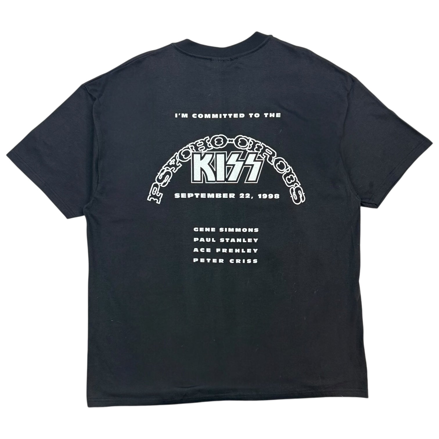 1998 Kiss Psycho Circus Tee Black