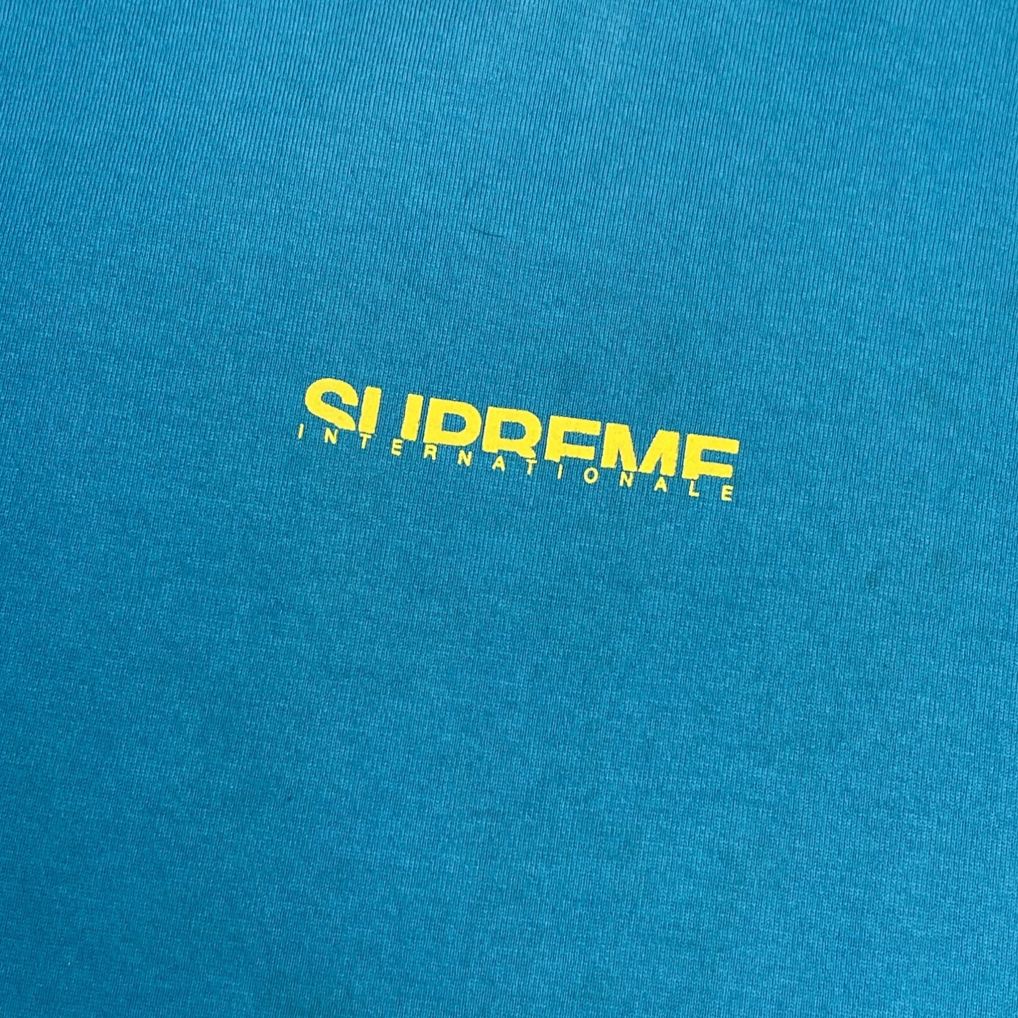 Supreme Internationale S/S Light Blue T-Shirt