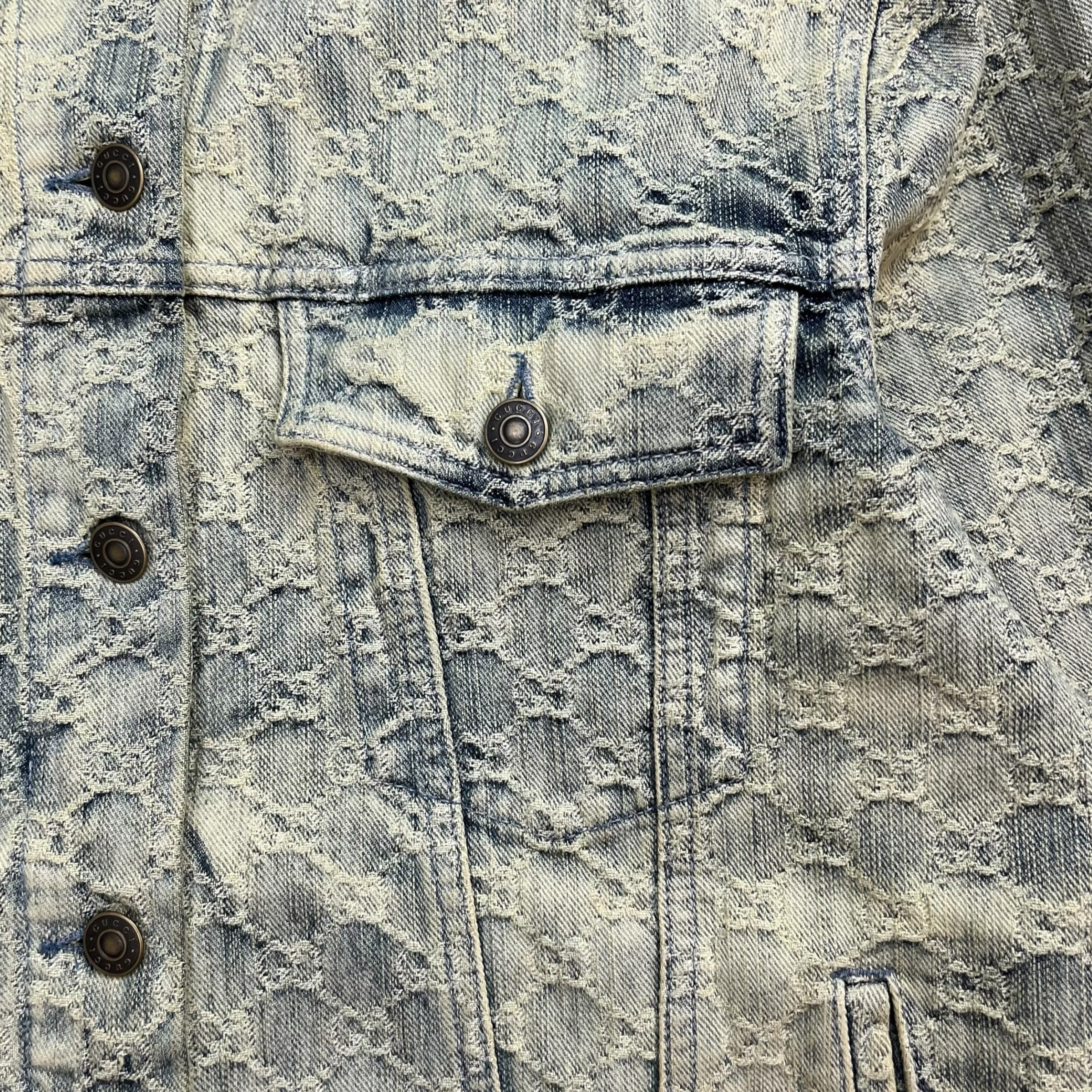 Gucci Monogram Denim Jacket