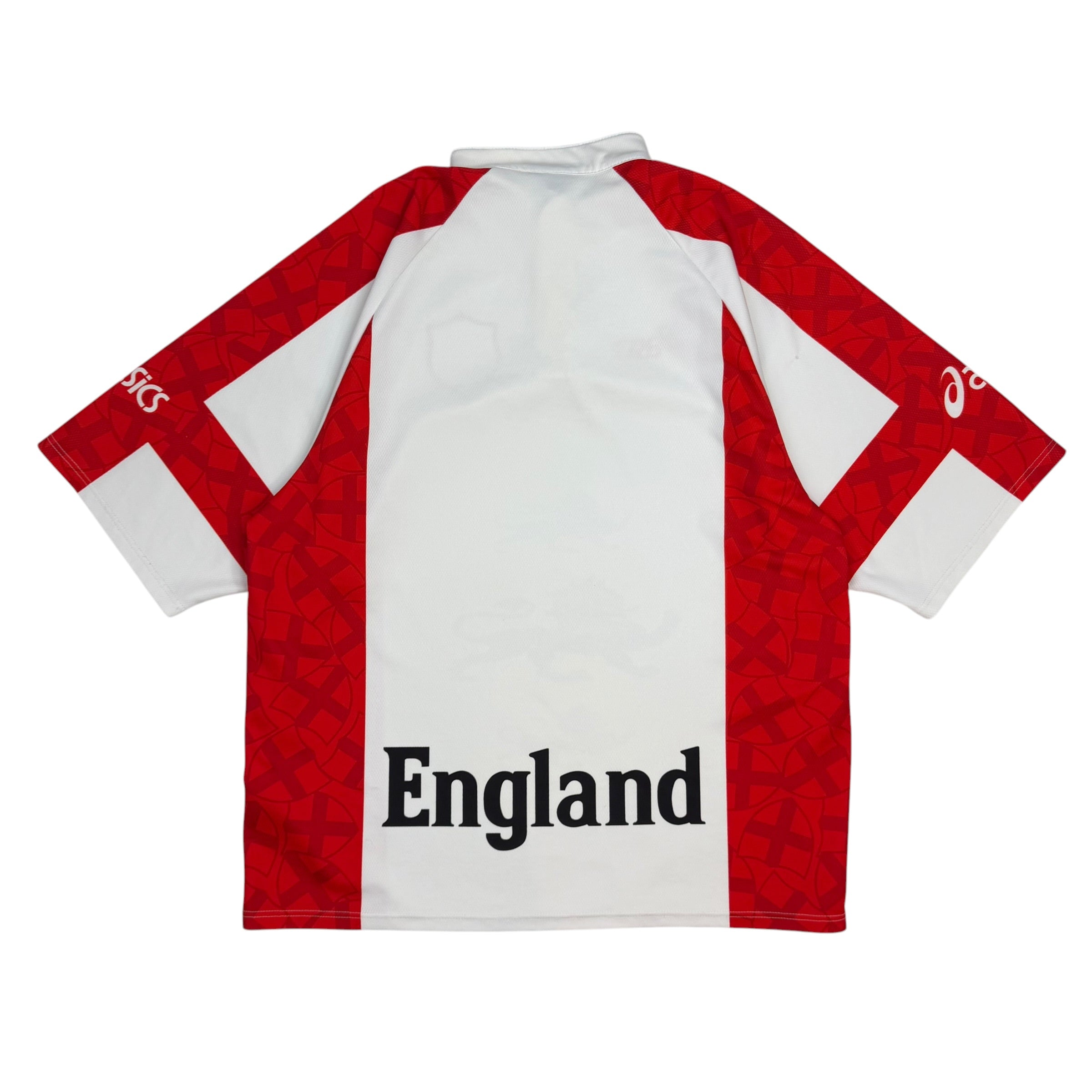 2002-03 England Rugby League Asics Home Jersey White