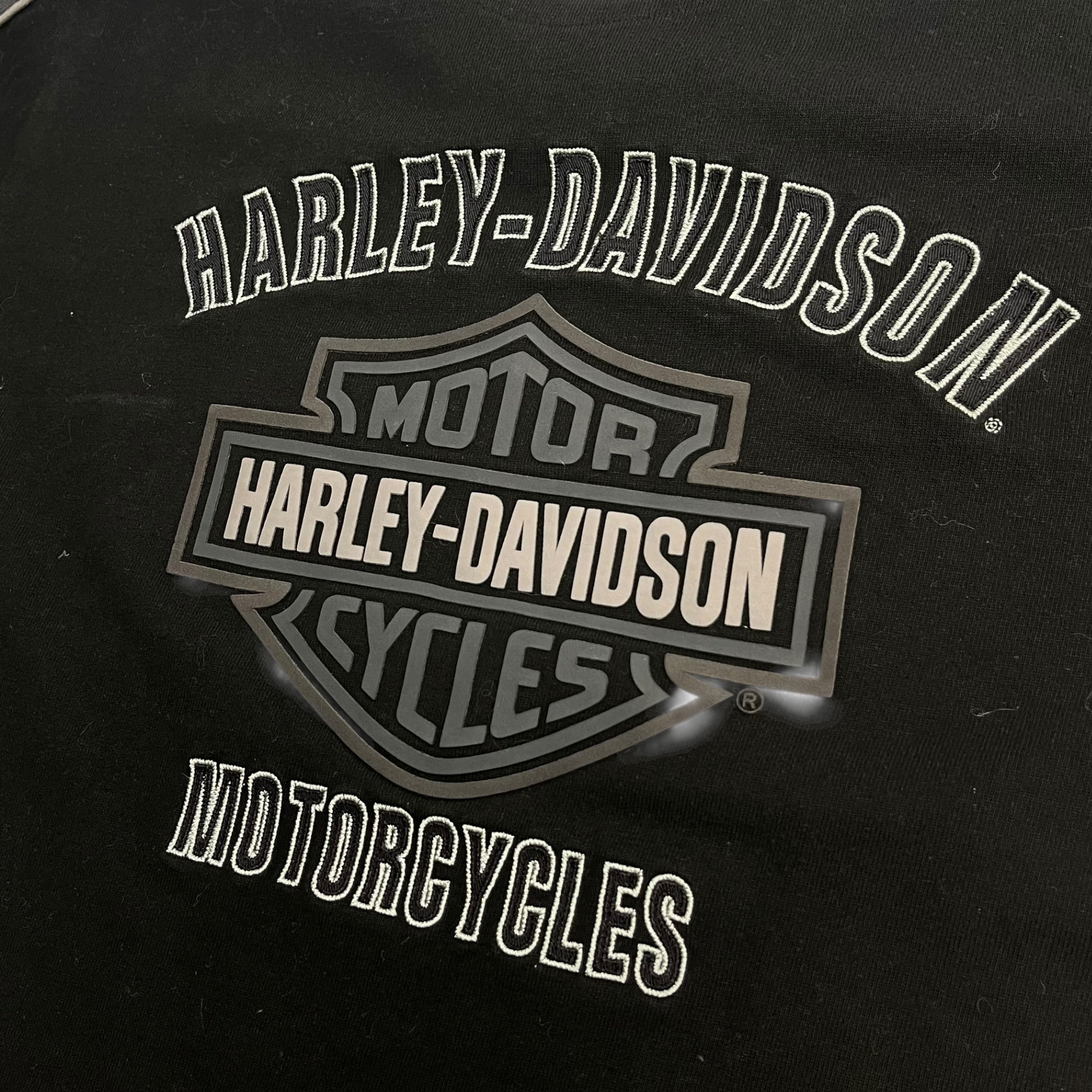 Vintage Harley Davidson Crewneck Sweatshirt Black