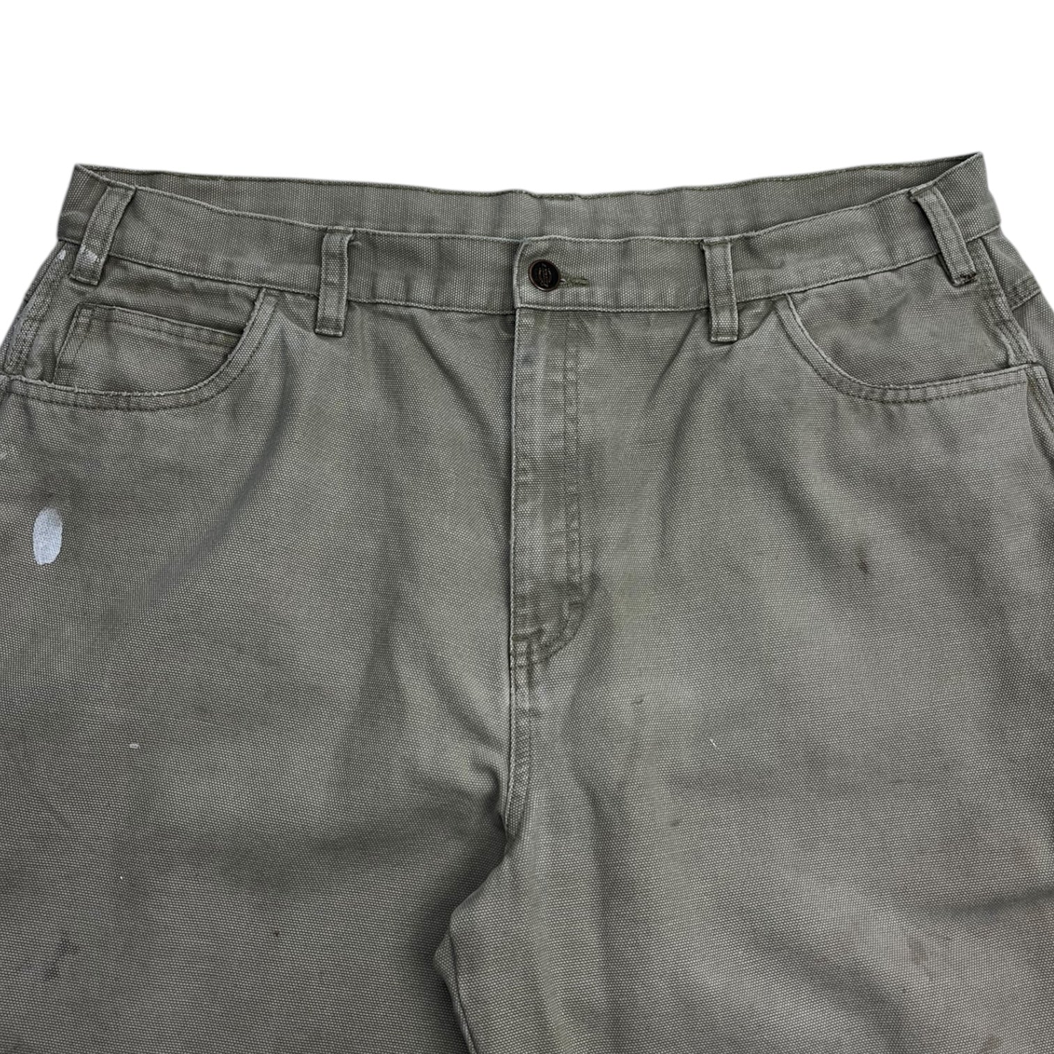 Vintage Dickies Carpenter Shorts Light Cream