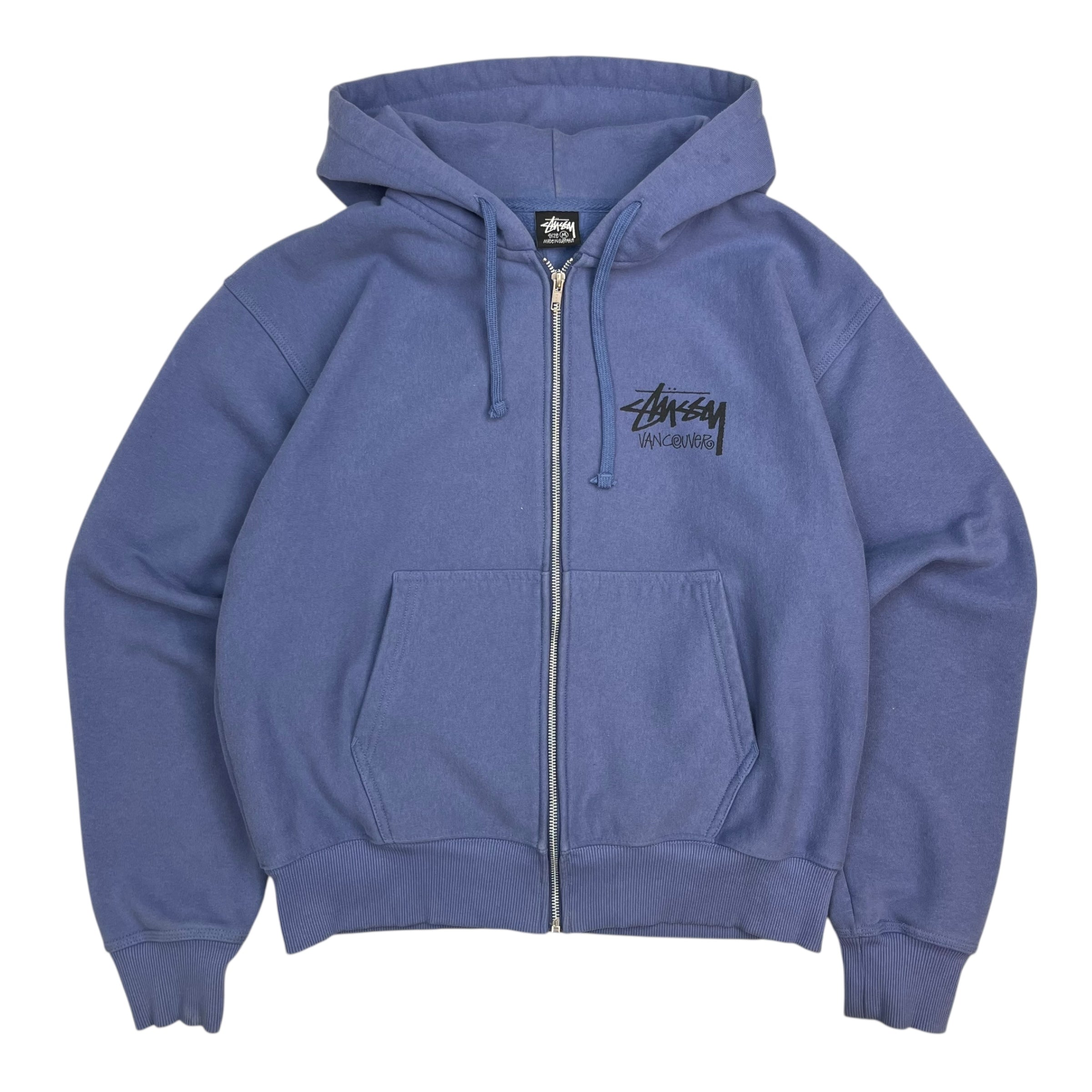 Stussy Vancouver Chapter Zip Up Hoodie Lavender Purple