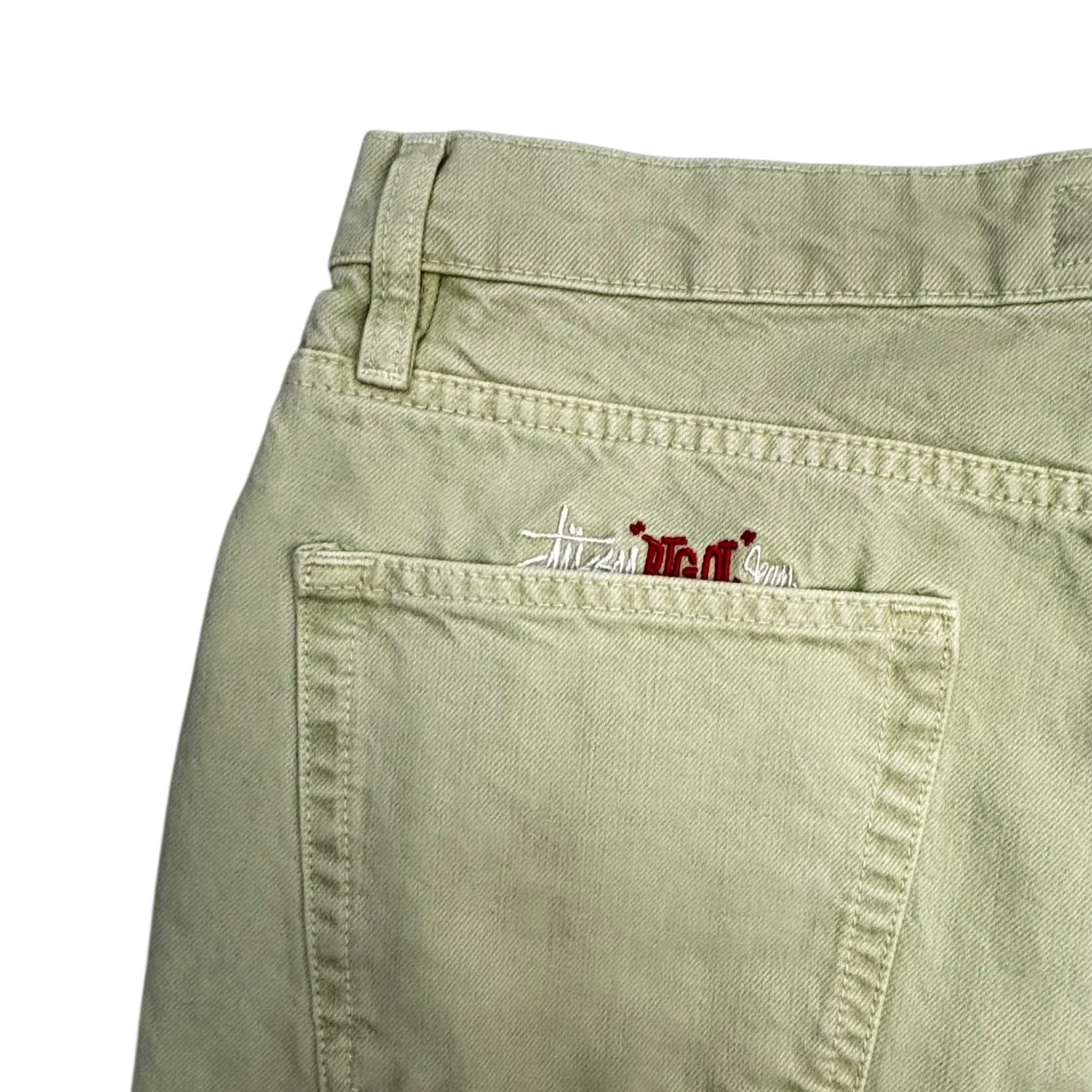Stussy Double Dye Big'Ol Jeans Cream