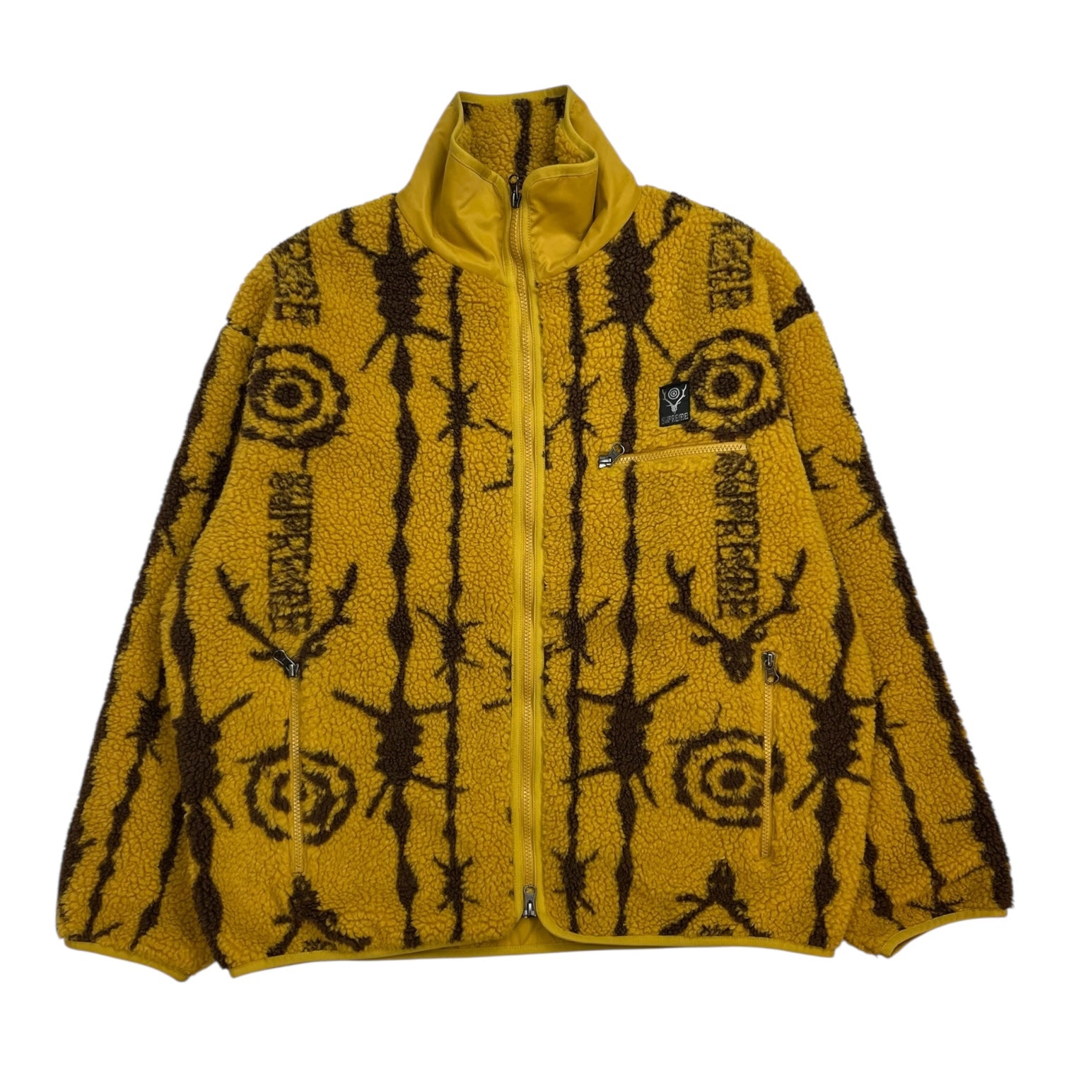 Supreme South 2 West 8 Fleece Yellow
