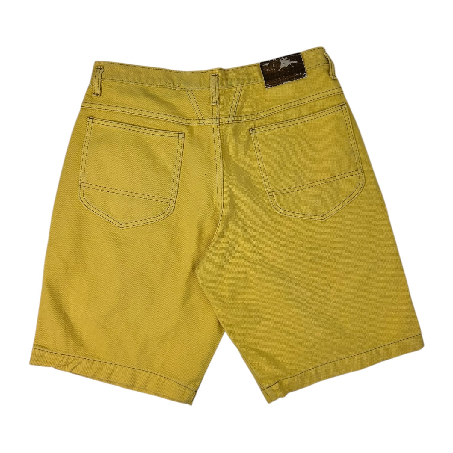 Vintage Marithé + François Girbaud Shorts Yellow