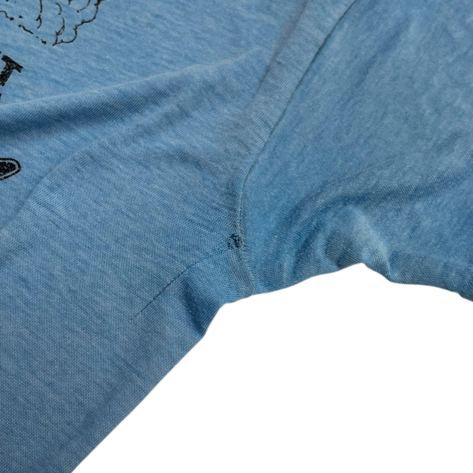 1981 “The Advocate Road Race” T-Shirt Faded Baby Blue