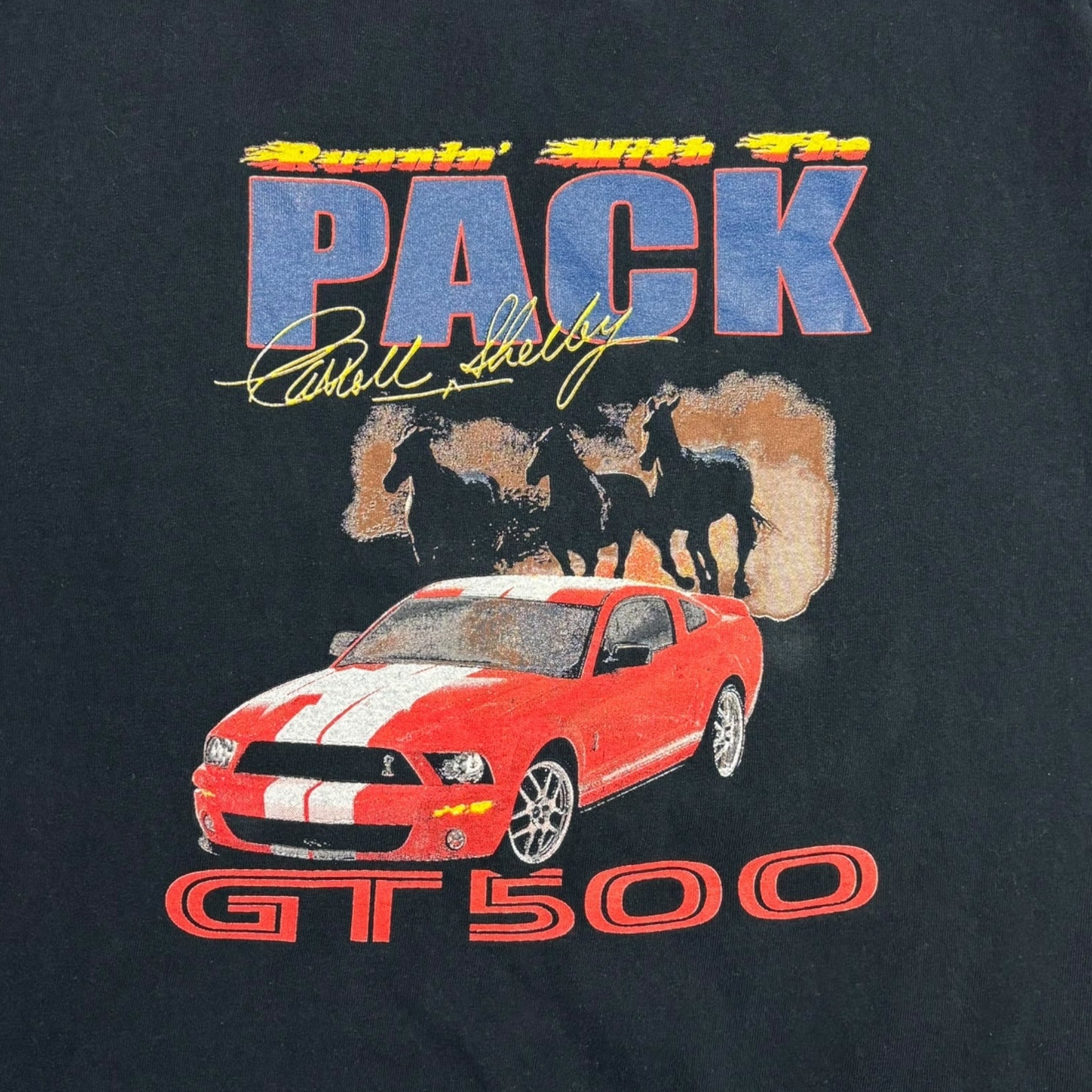 Vintage Ford Shelby GT500 "Runnin' With The Pack" T-Shirt