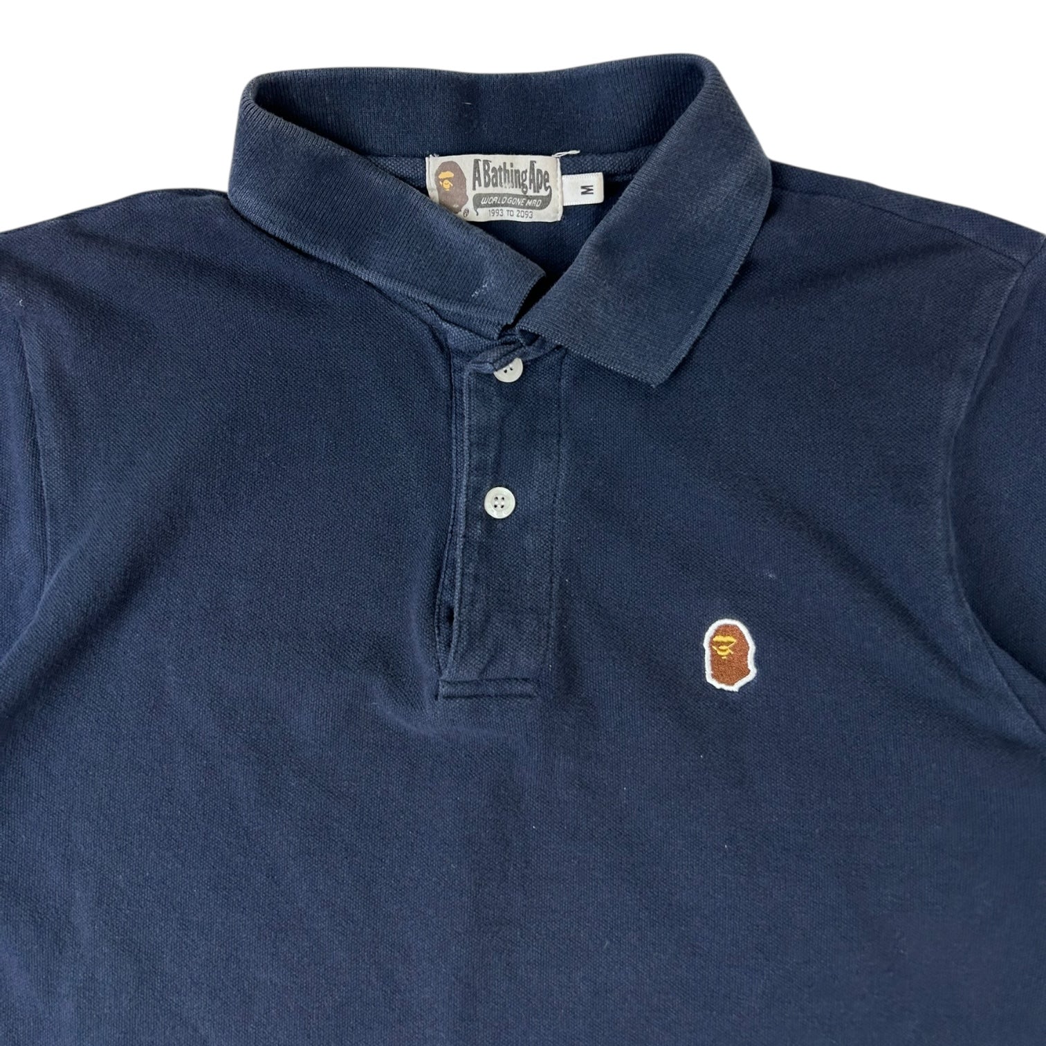 Bape Polo Shirt Navy