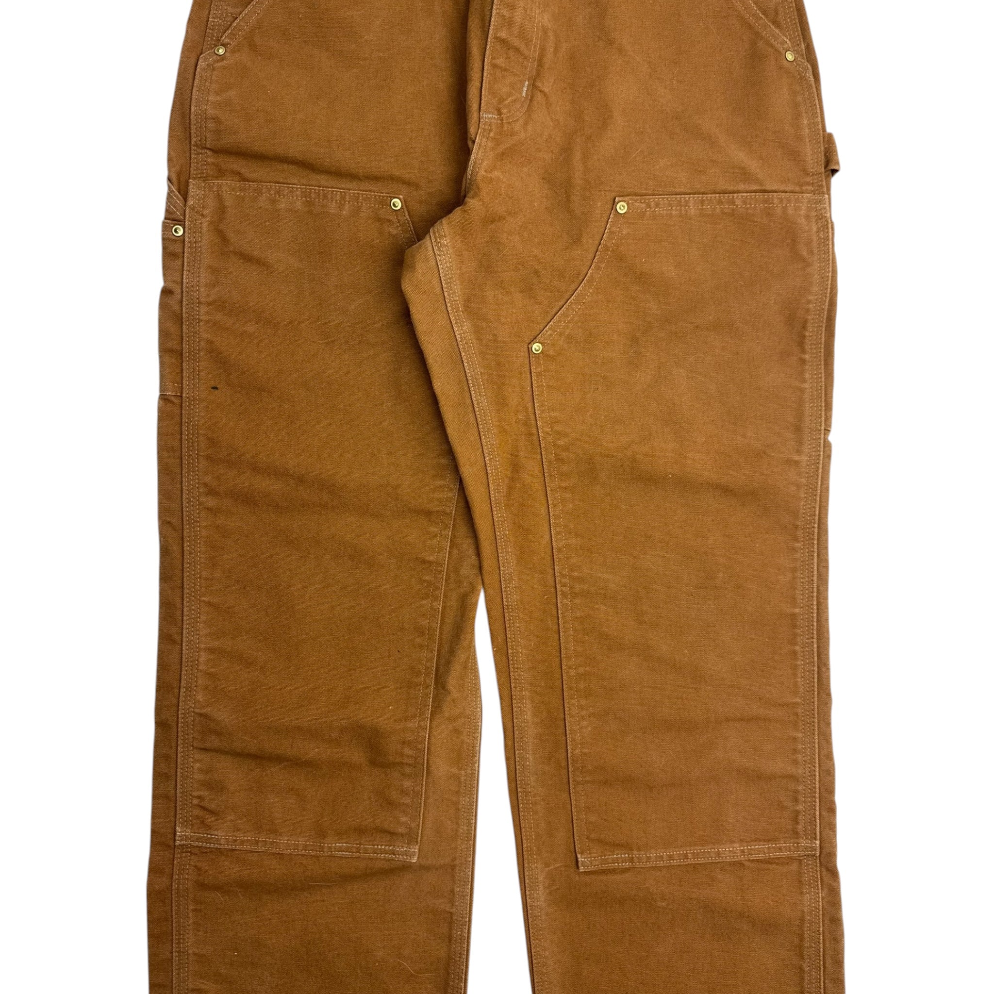 Vintage Carhartt Double Knee Bottoms Dark Tan
