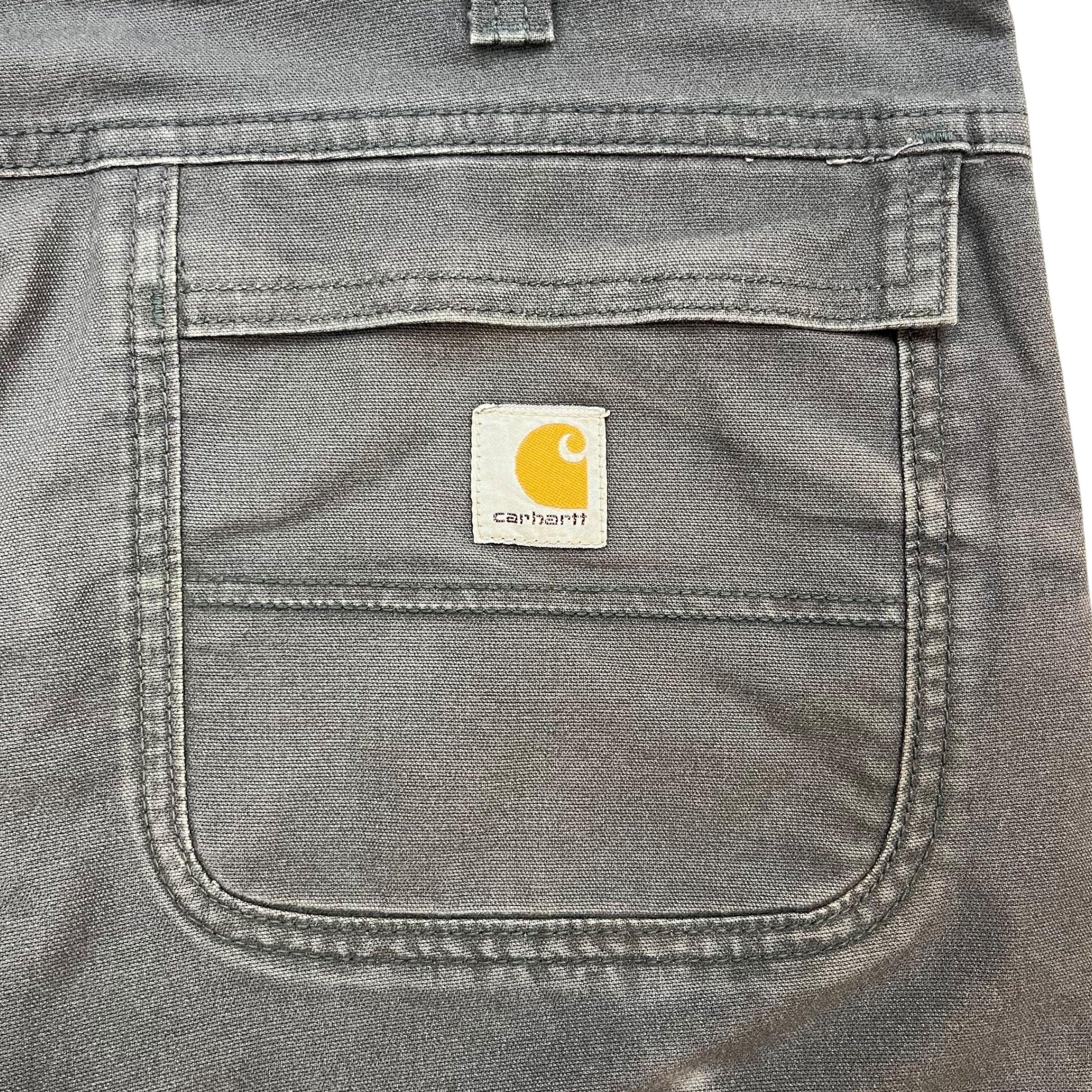 Vintage Carhartt Dungaree Pants Dark Grey