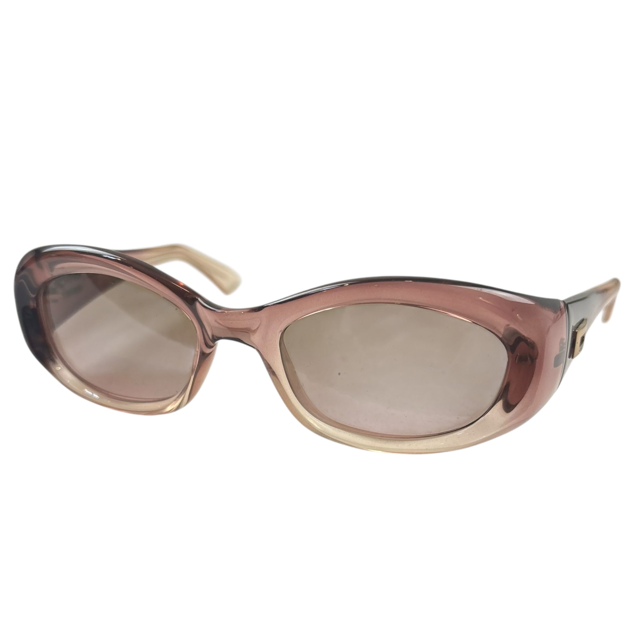 Gucci Translucent Pink Gradient GG 2432/S Tinted Sunglasses