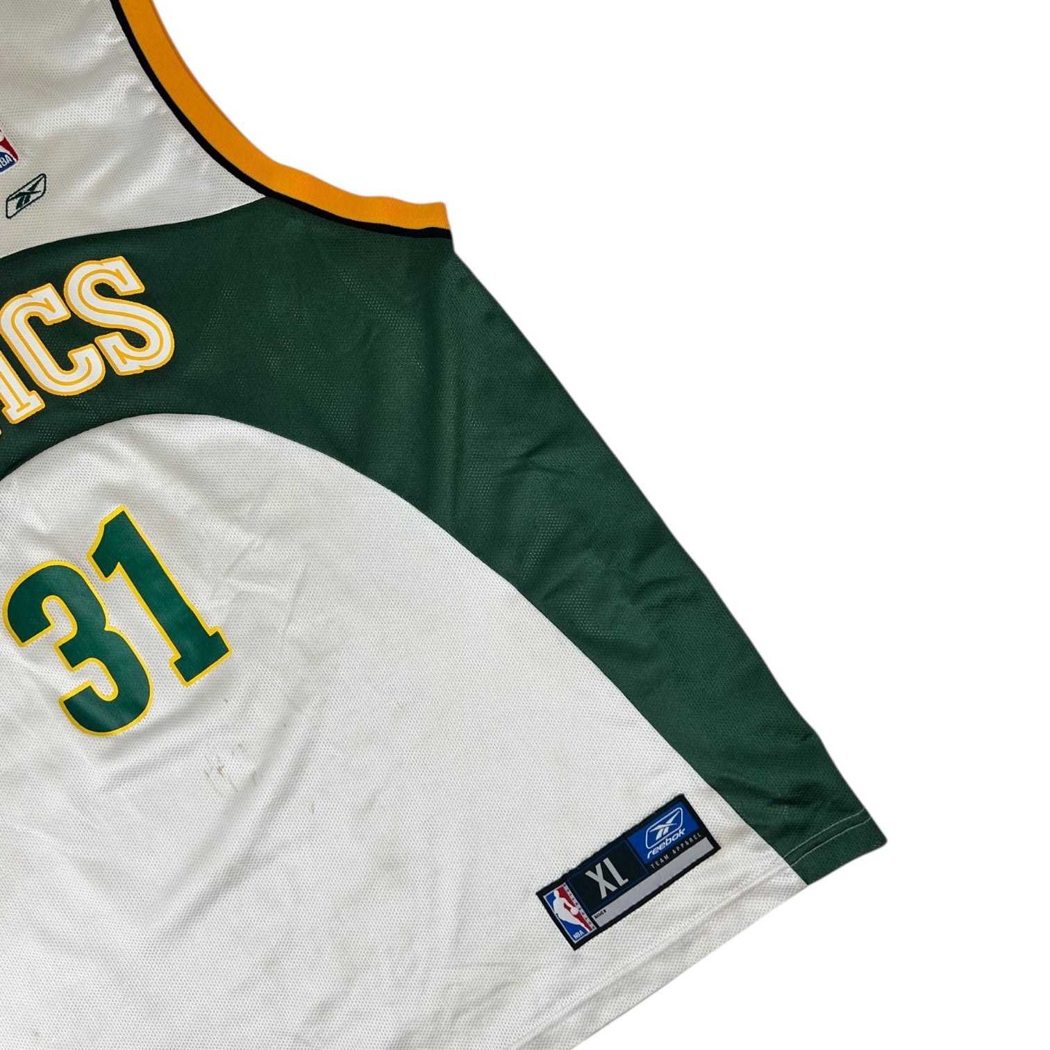 Vintage Seattle SuperSonics Brent Barry Home Jersey