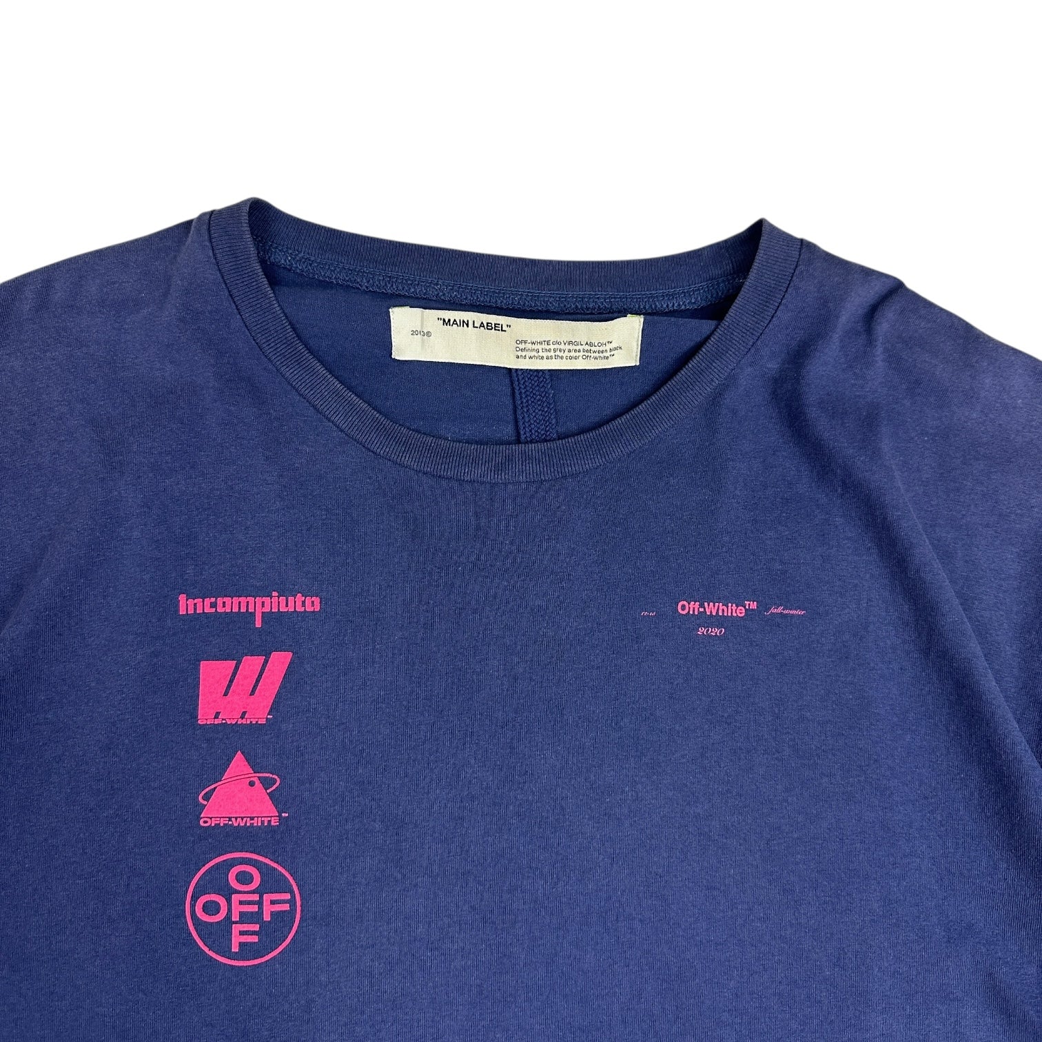 Off-White Mariana De Silva T-Shirt Blue