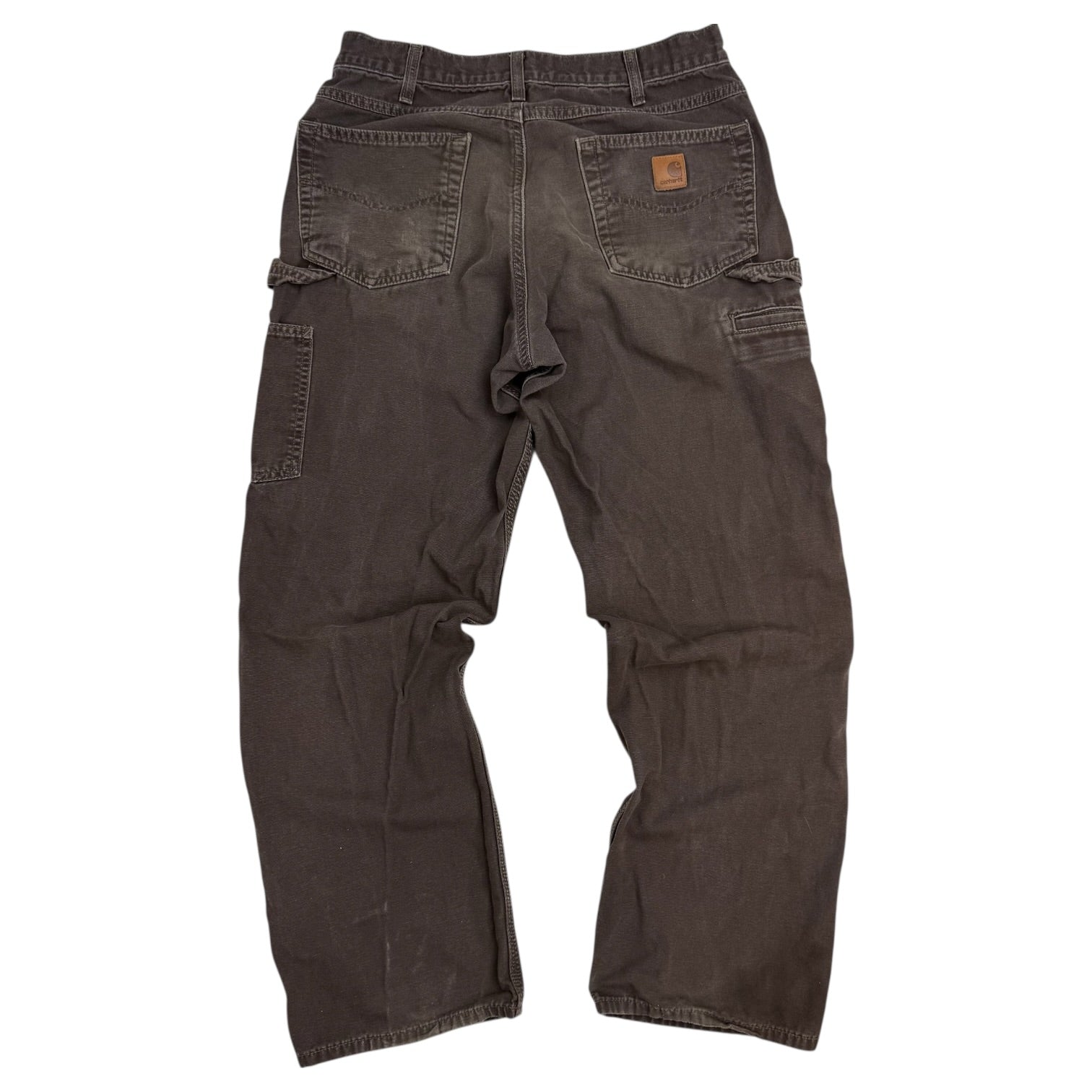 Vintage Carhartt Dungaree Pants Brown