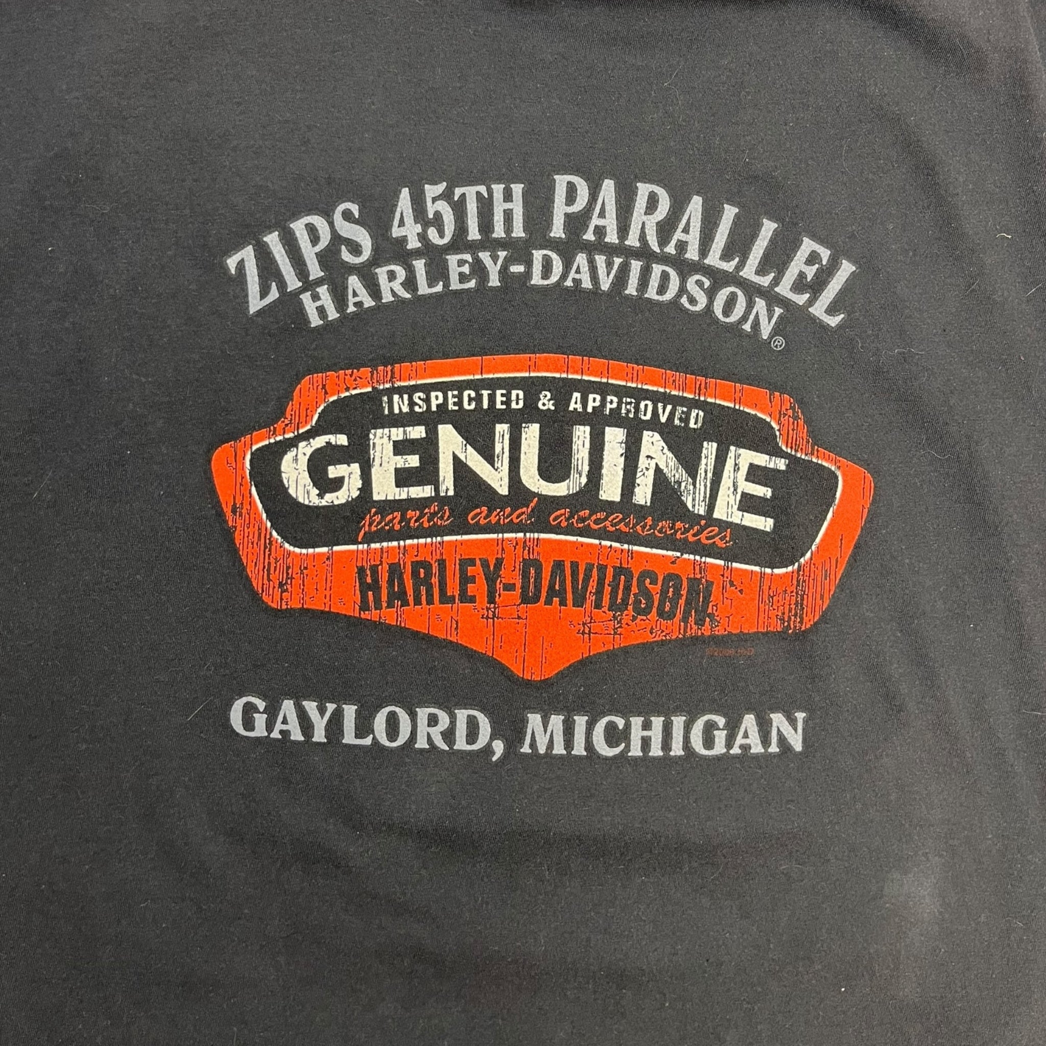 2008 Harley Davidson "Ride With Pride" Gaylord Michigan T-Shirt