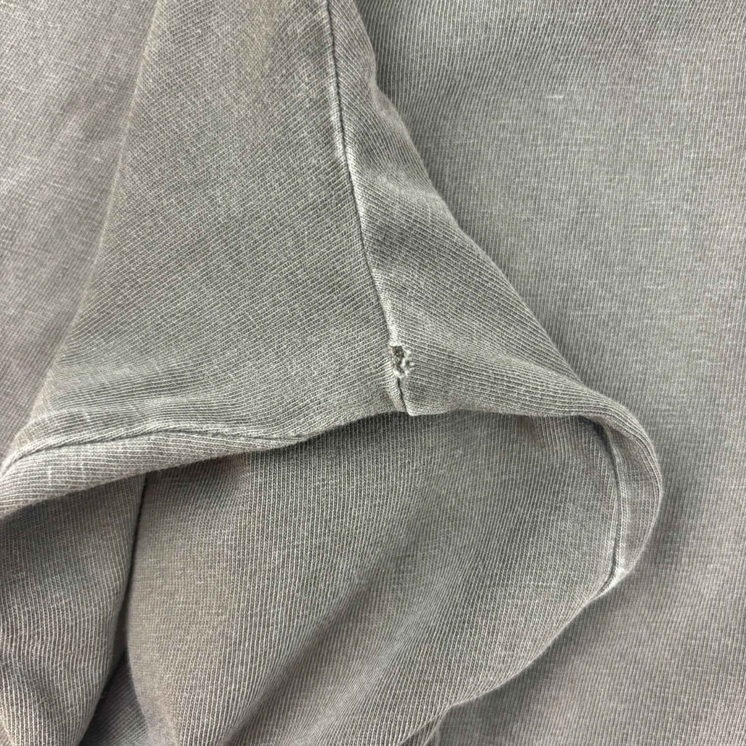 OVO Garment Dyed Long Sleeve T-Shirt Brown