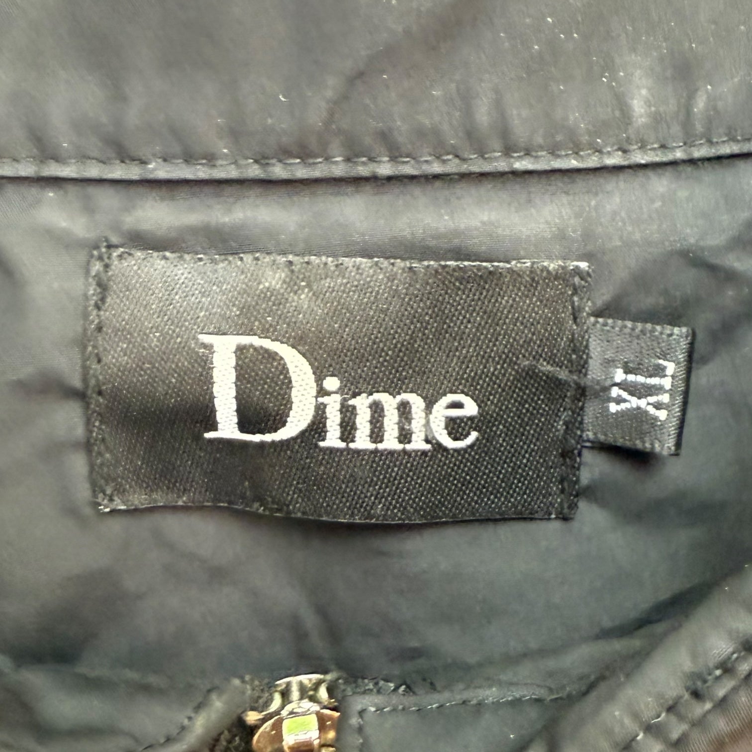Dime Quarter Zip Sweater Nylon Jacket
