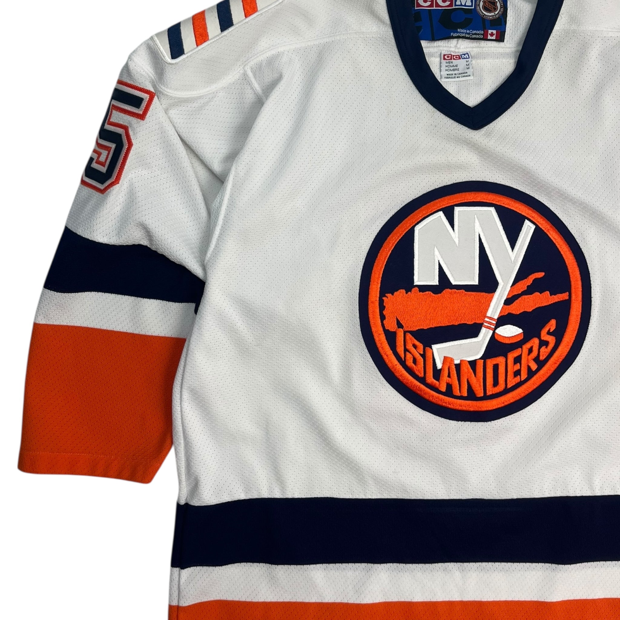 Vintage New York Islanders Denis Potvin #5 CCM Hockey Jersey