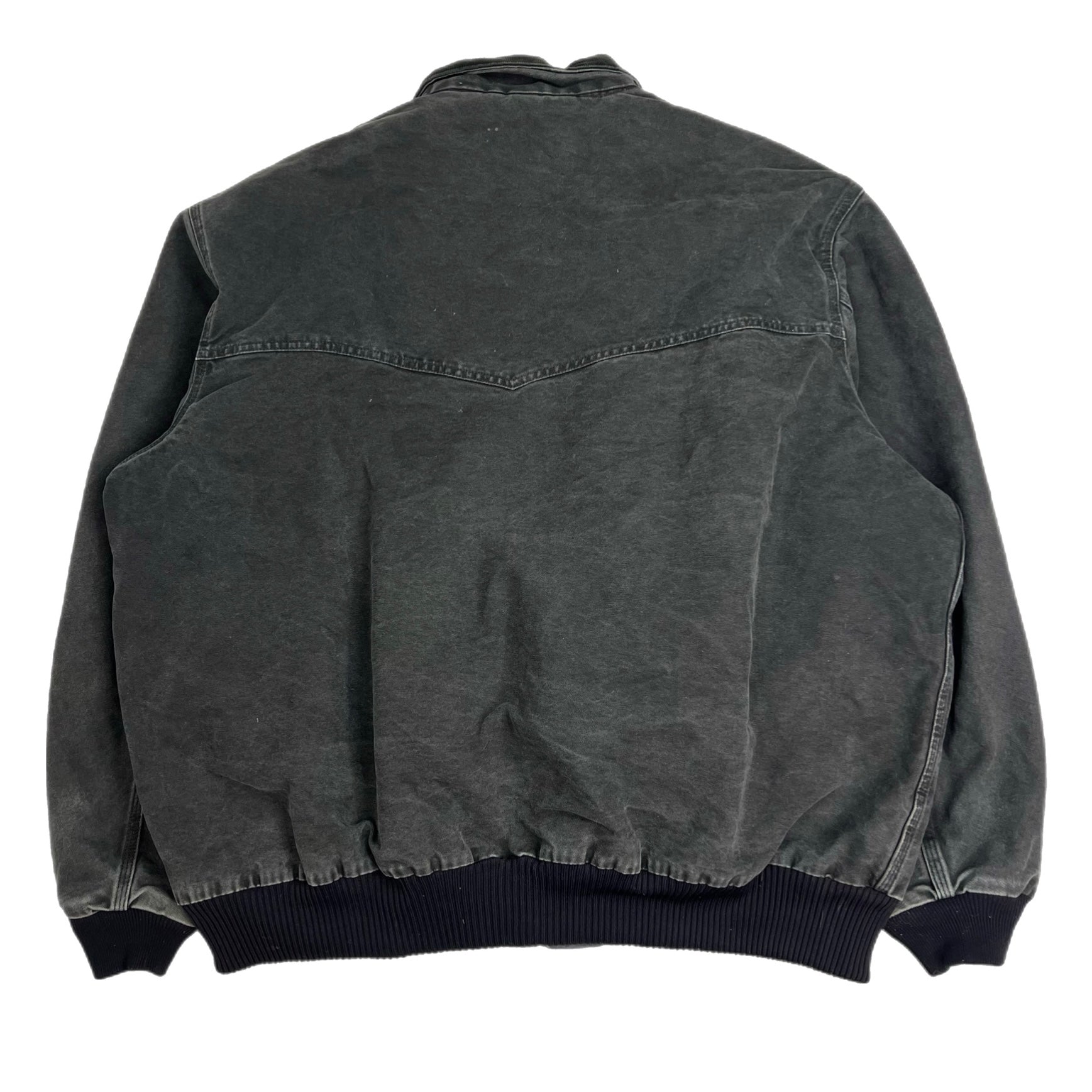 Vintage Carhartt Santa Fe Jacket Washed Black