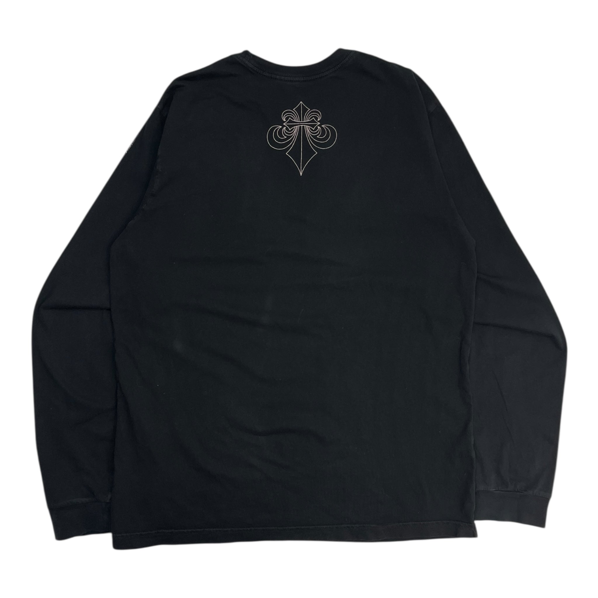 Vintage Y2K Affliction 4 Horseman L/S T-Shirt Black