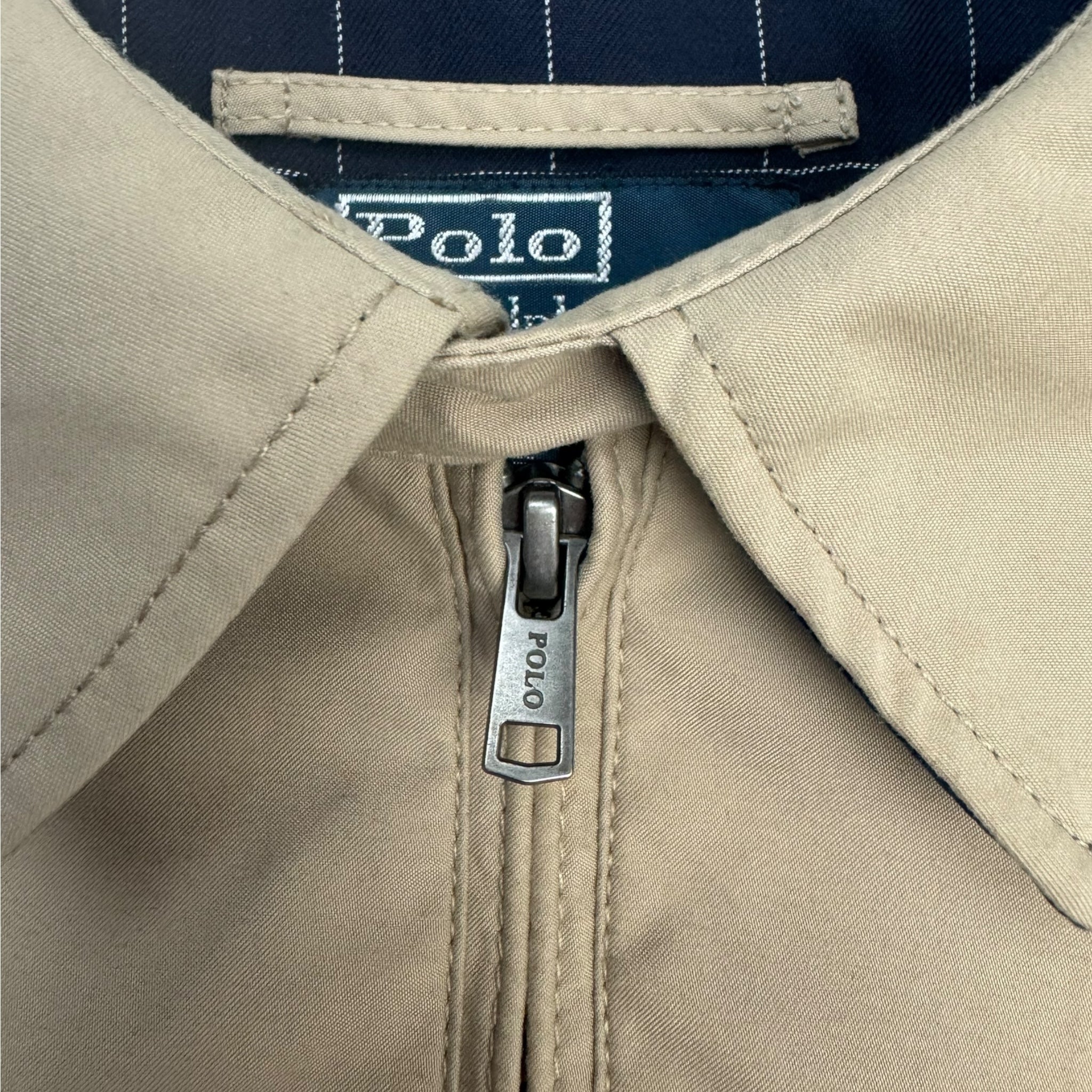 Vintage Polo Ralph Lauren Harrington Jacket Beige