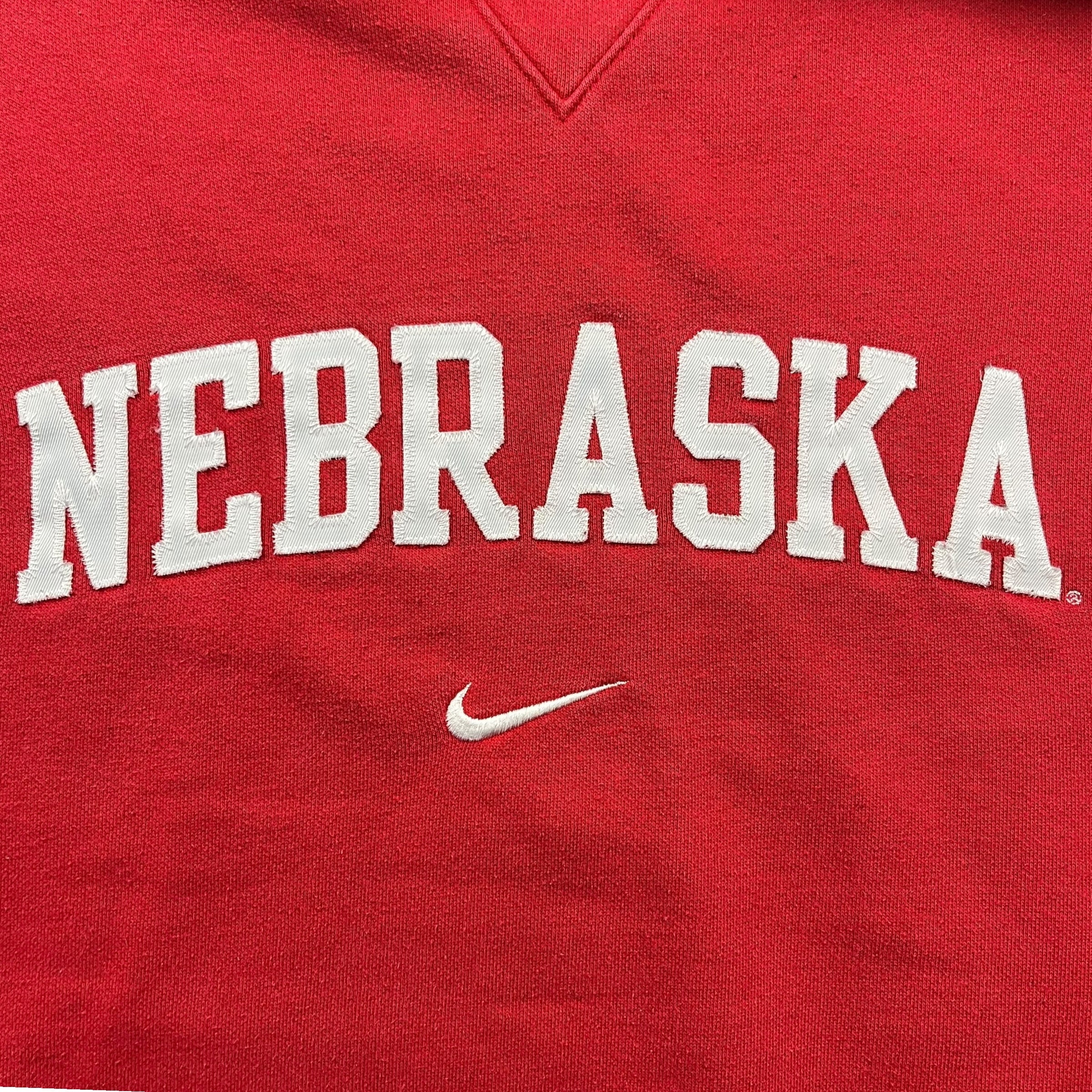 Vintage Nike Nebraska Crewneck Red