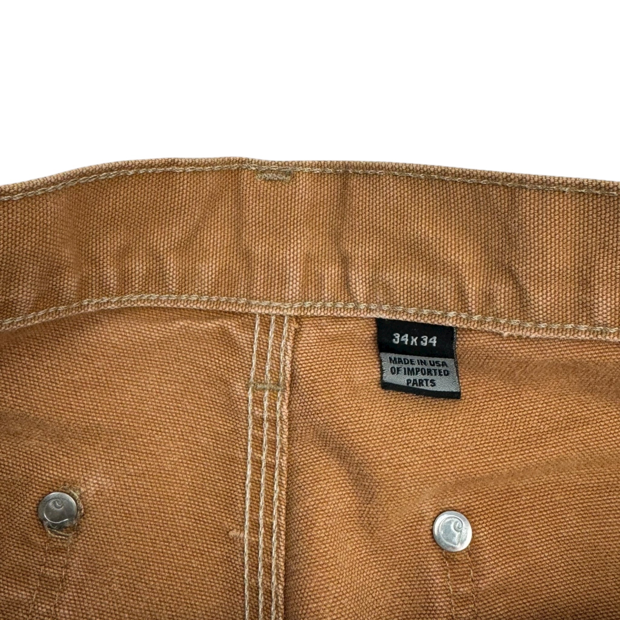 Vintage Carhartt Double Knee Bottoms Tan