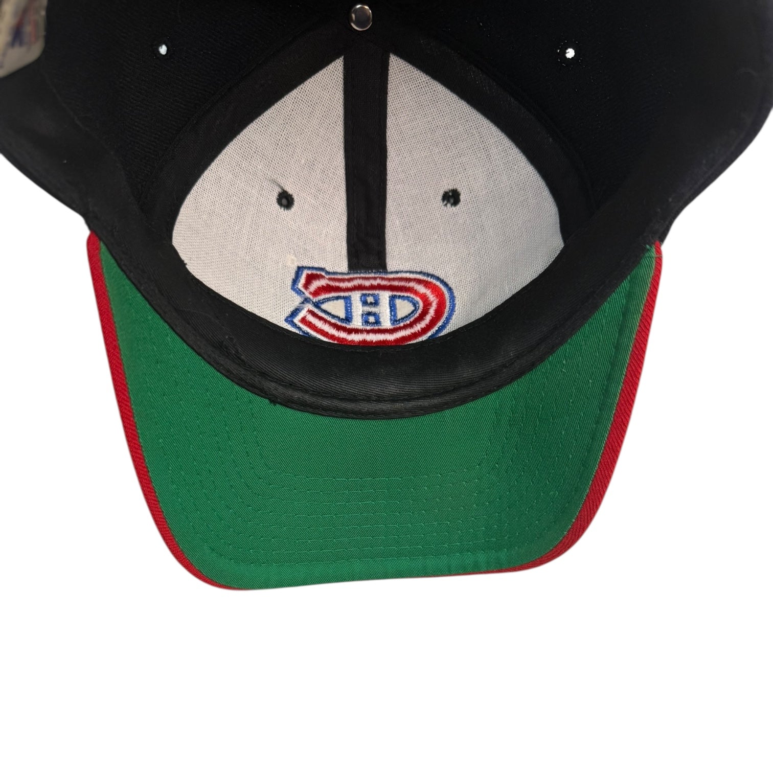 Vintage Montreal Canadiens Starter Wool Two Tone Snapback