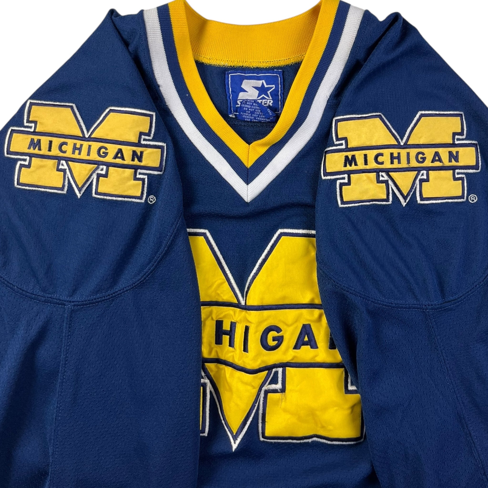 Vintage University of Michigan Starter Hockey Jersey