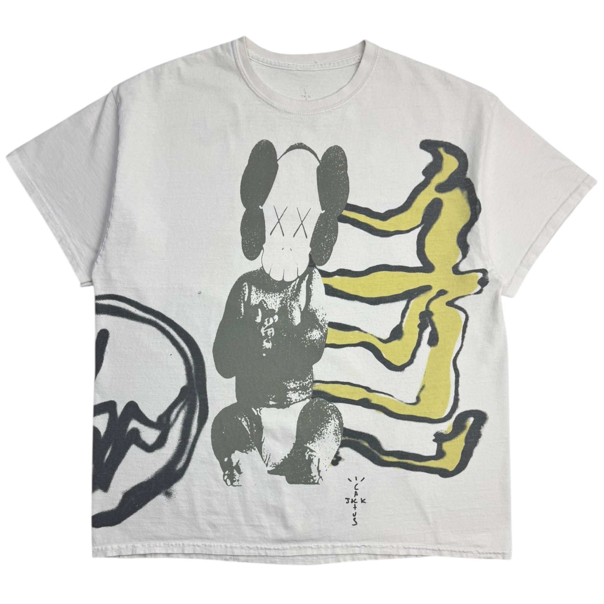Travis Scott Cactus Jack x Kaws For Fragment Tee