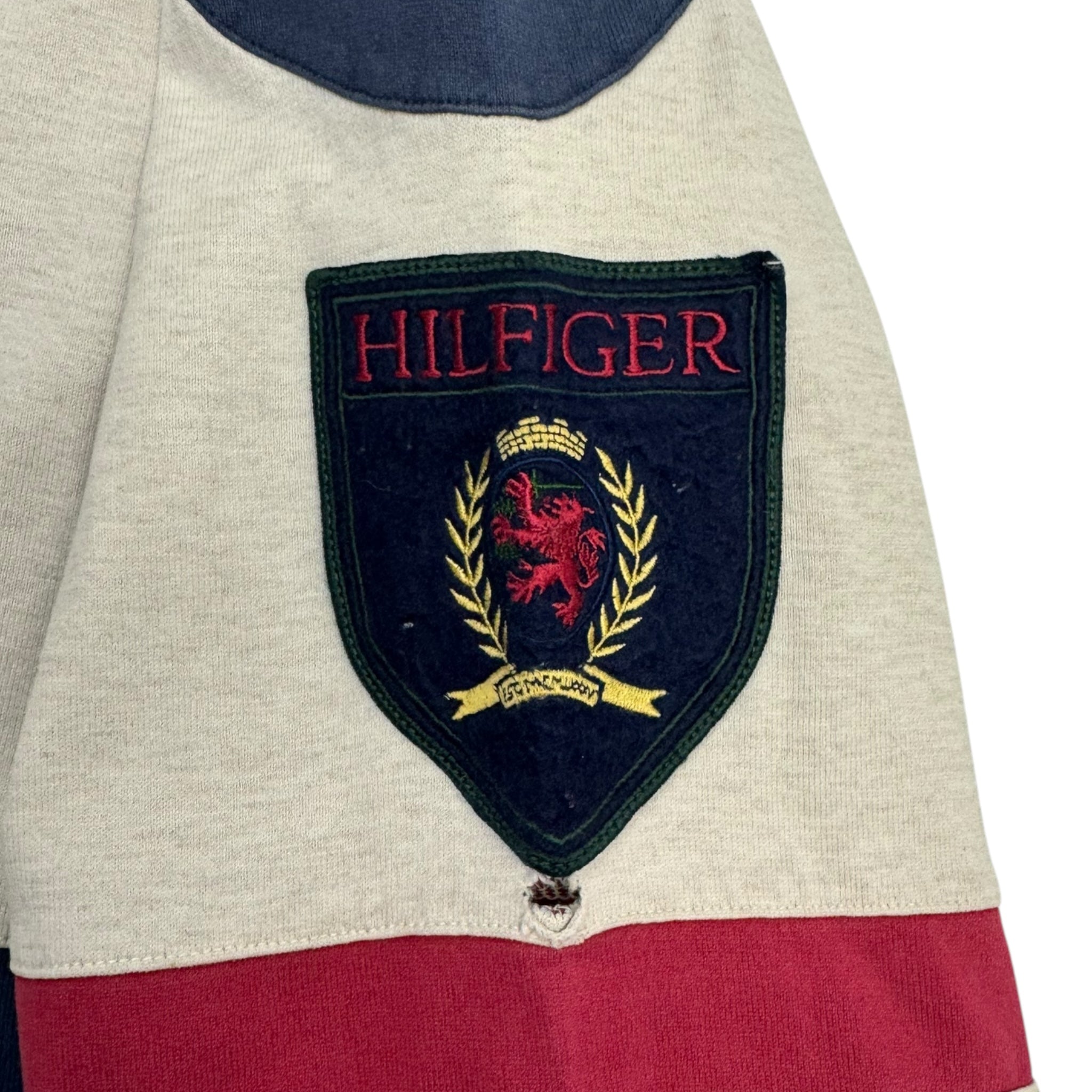 Vintage Tommy Hilfiger Hockey Jersey Felt Logo
