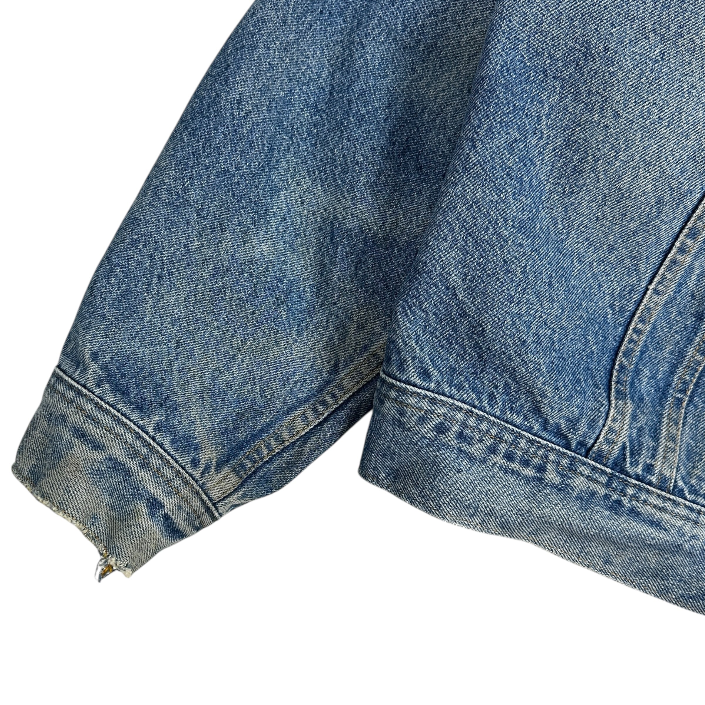 Vintage Lee Storm Rider Denim Jacket Dark Wash