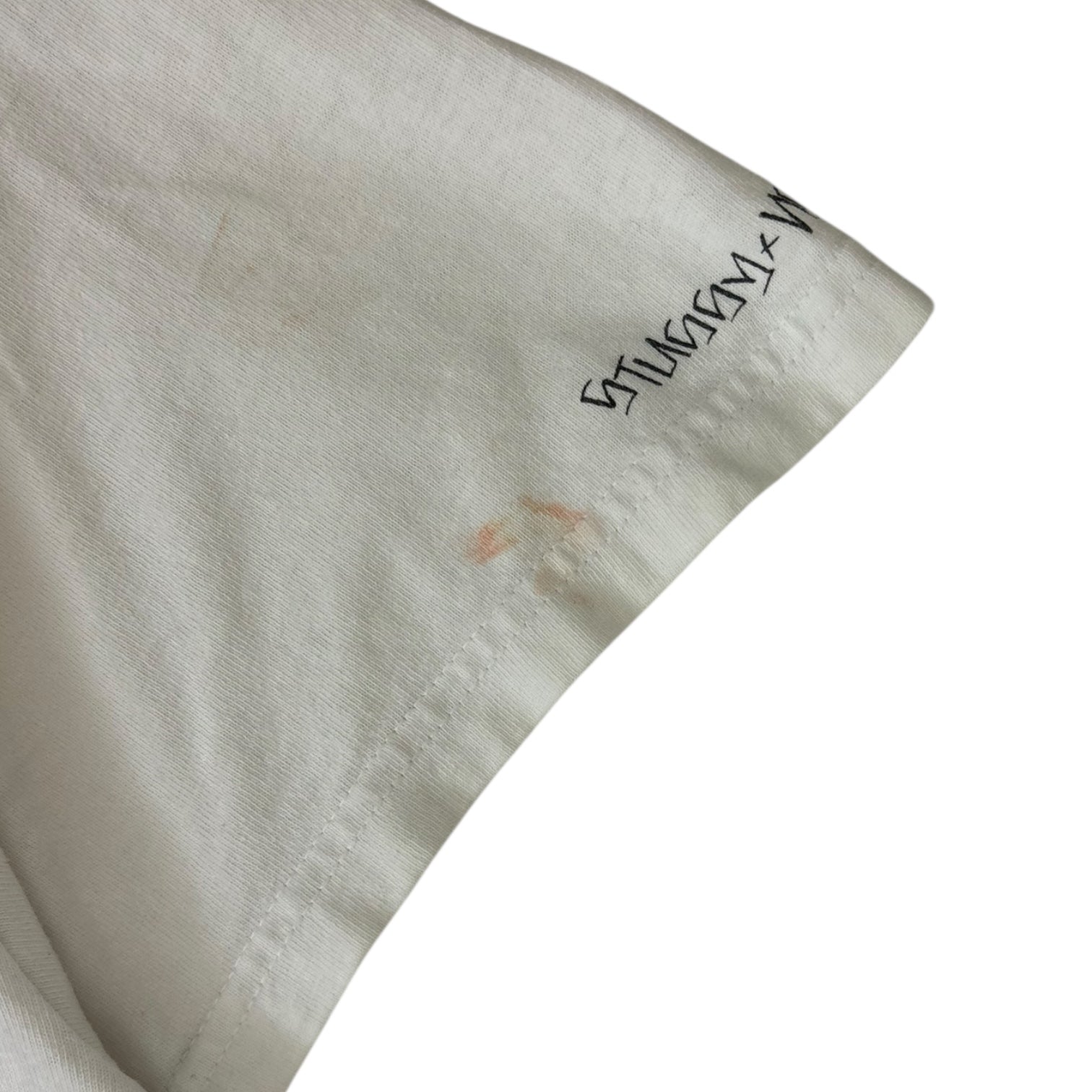 Stussy x Neighbourhood SS08 Skull Skater T-Shirt White