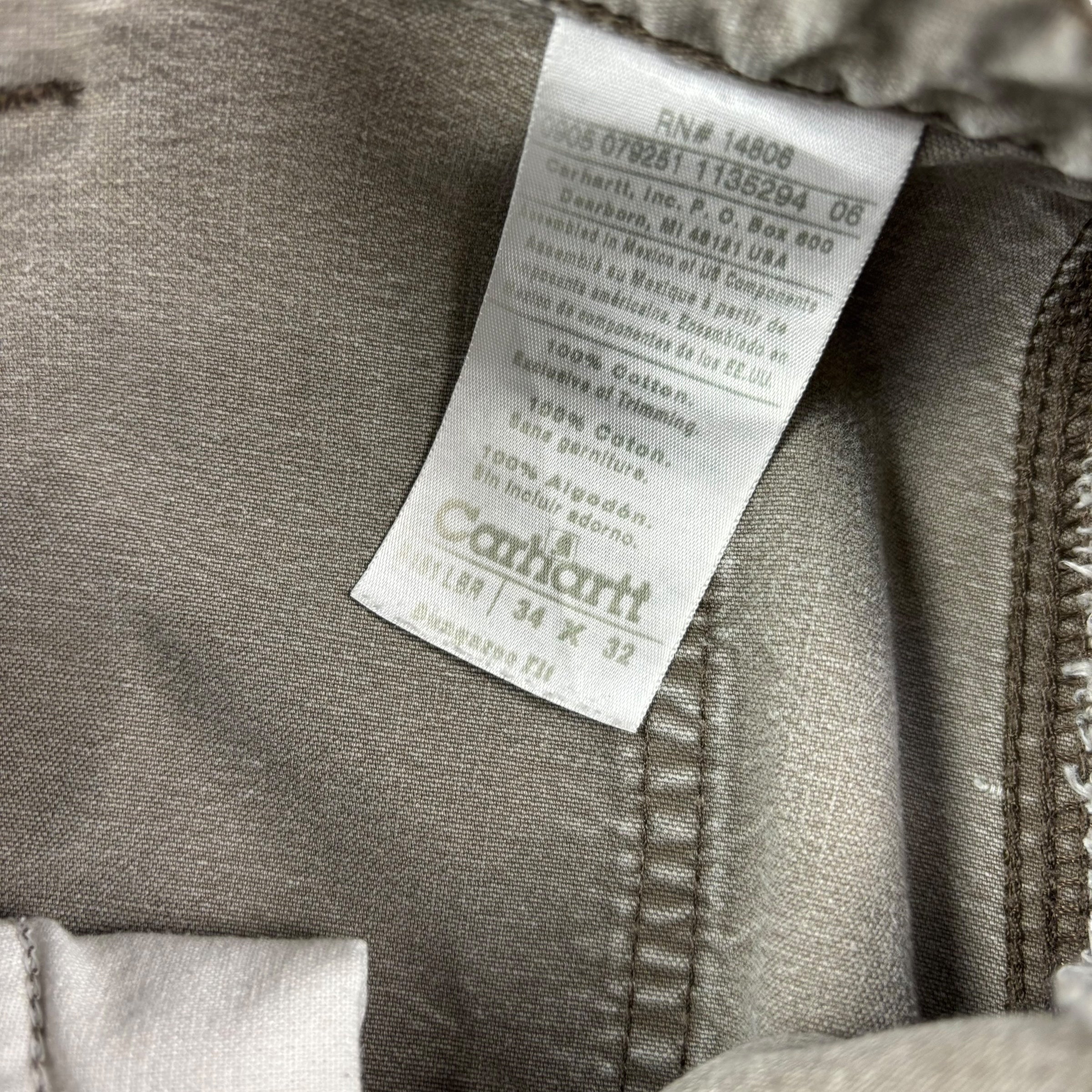Vintage Carhartt Carpenter Pants Olive