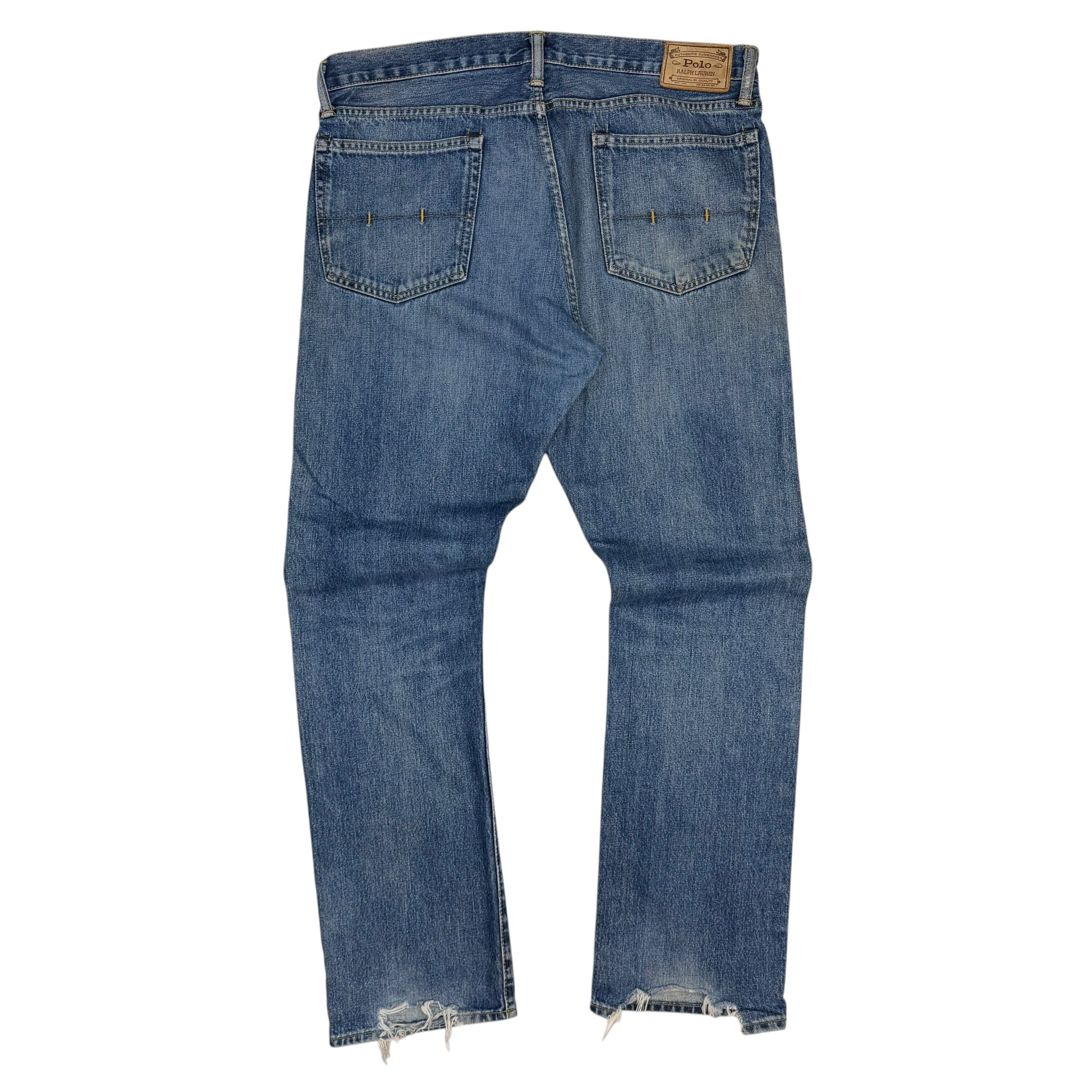 Vintage Polo Ralph Lauren Authentic Dungaree Jeans Blue